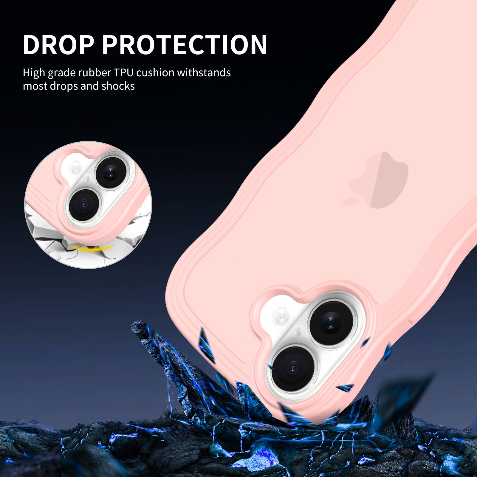 Ripple Matte Frosted Skin-Feel Case — 29