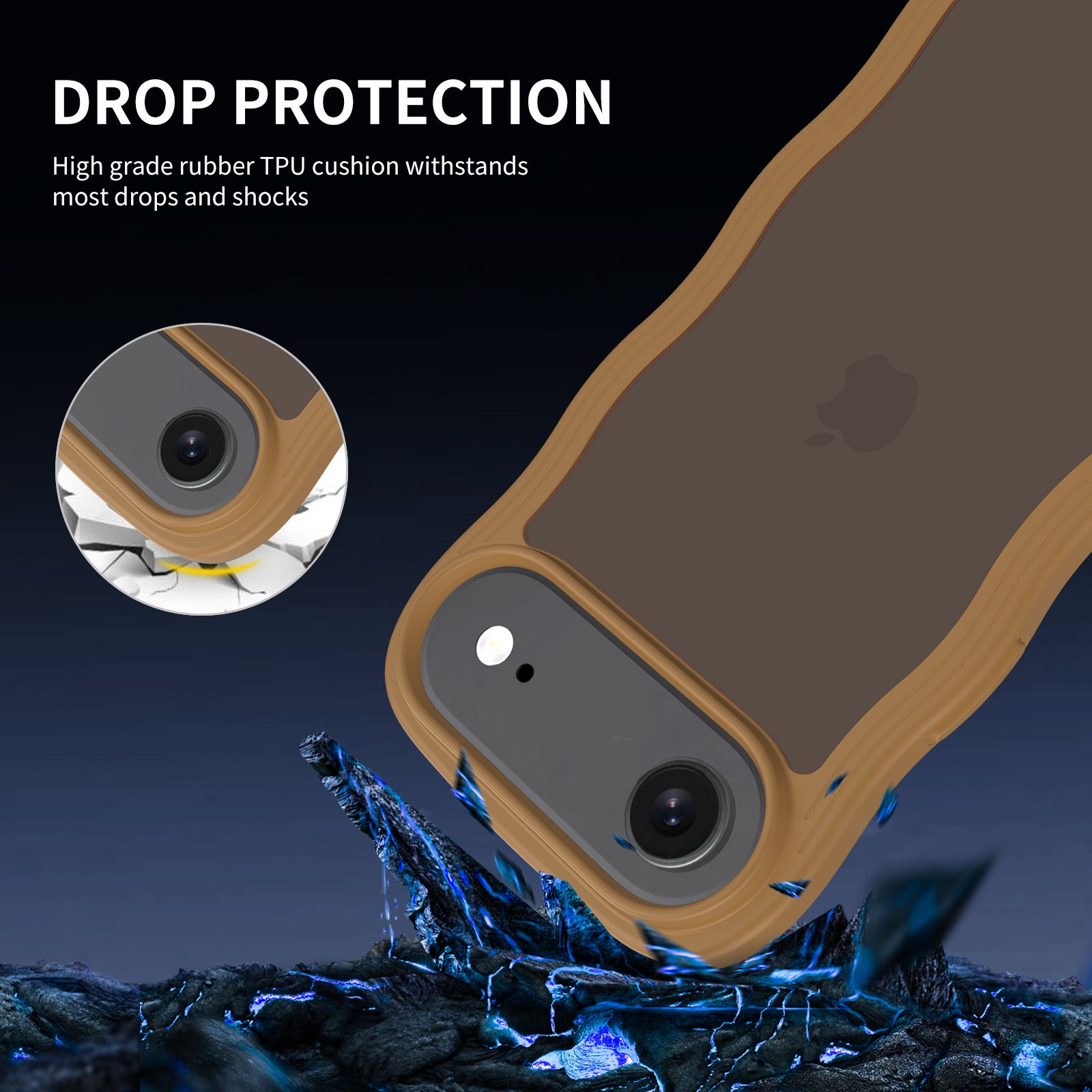Ripple Matte Frosted Skin-Feel Case — 49