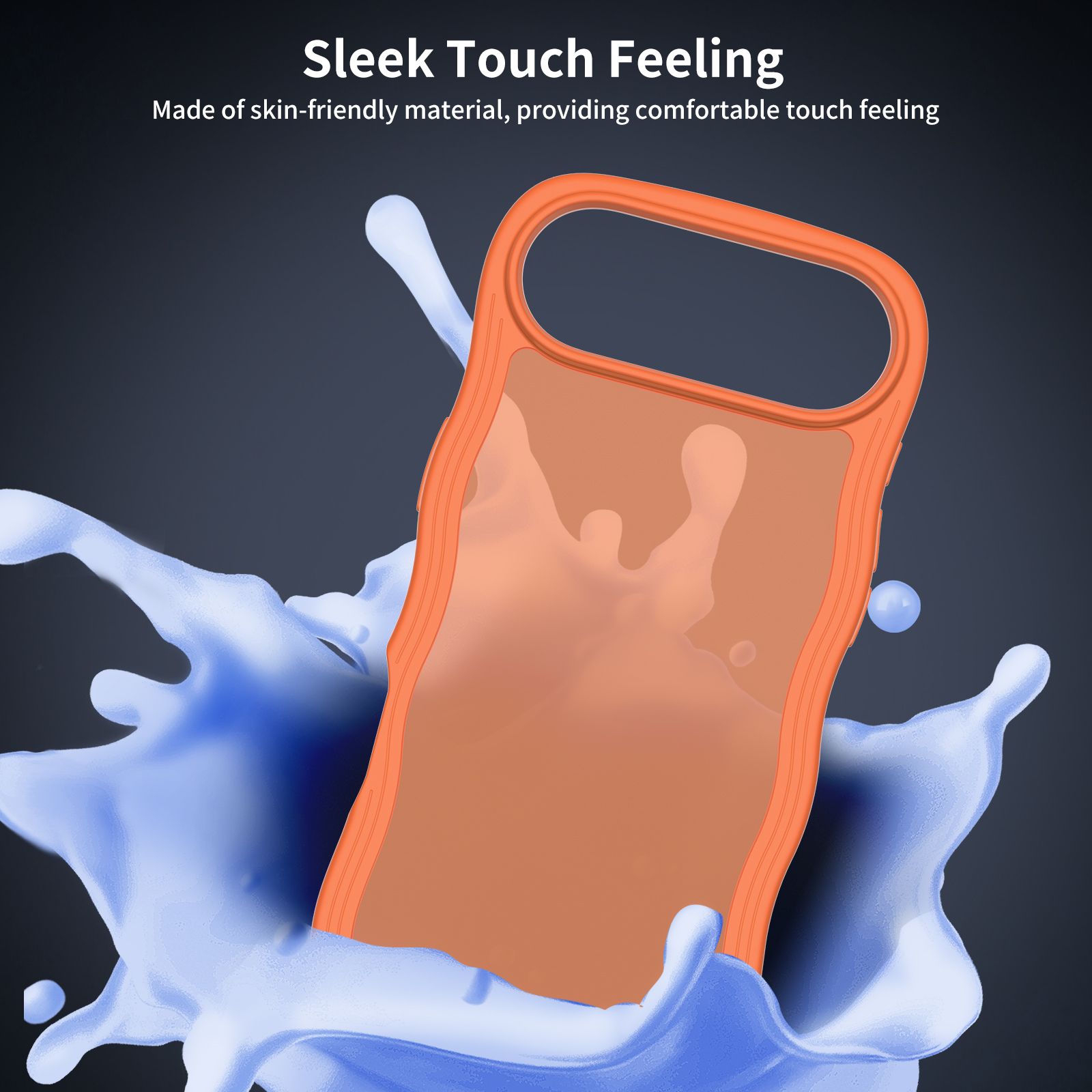 Ripple Matte Frosted Skin-Feel Case — 46