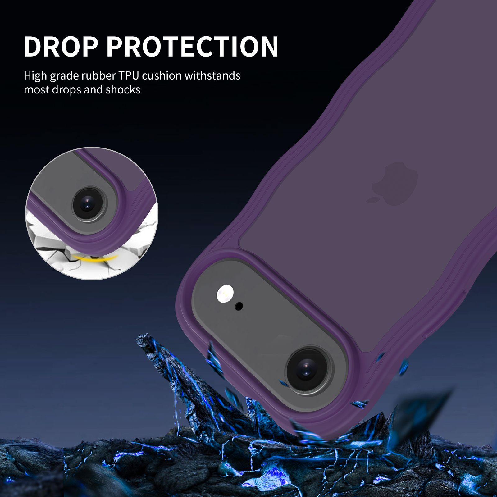 Ripple Matte Frosted Skin-Feel Case — 54