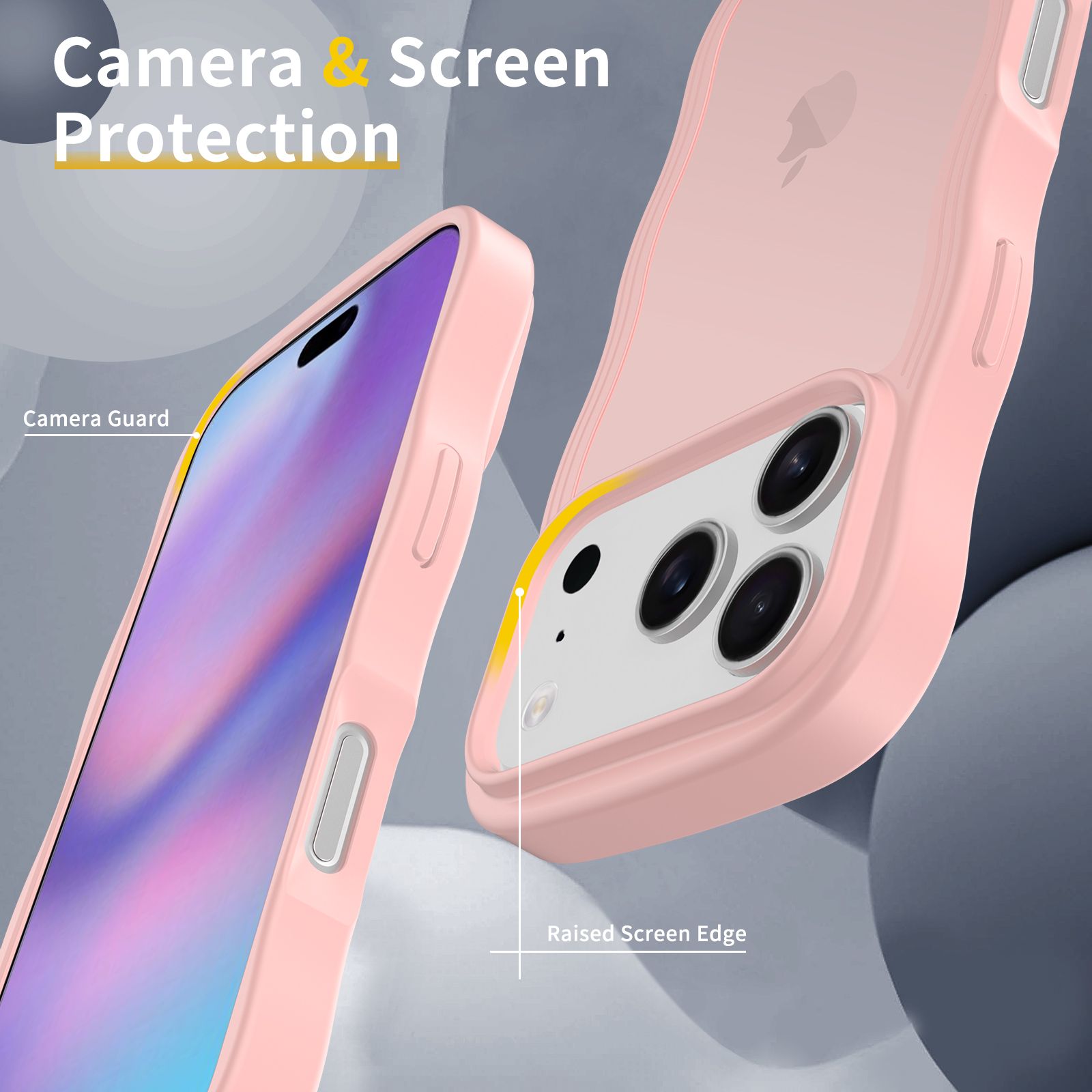 Ripple Matte Frosted Skin-Feel Case — 68