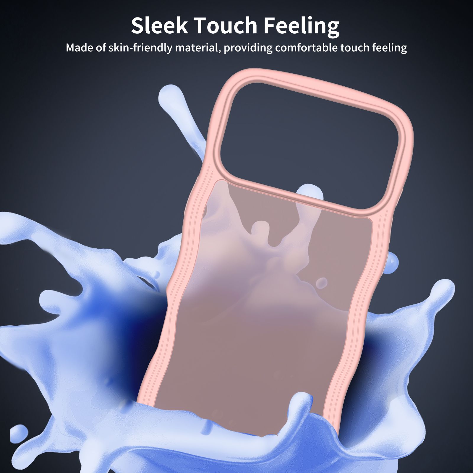 Ripple Matte Frosted Skin-Feel Case — 103
