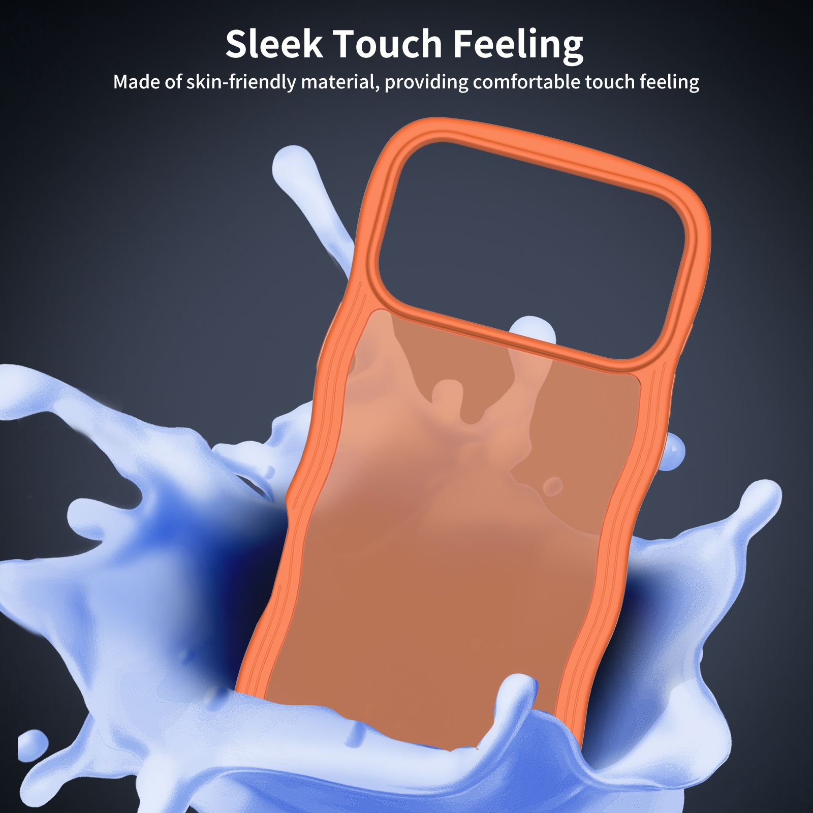 Ripple Matte Frosted Skin-Feel Case — 108
