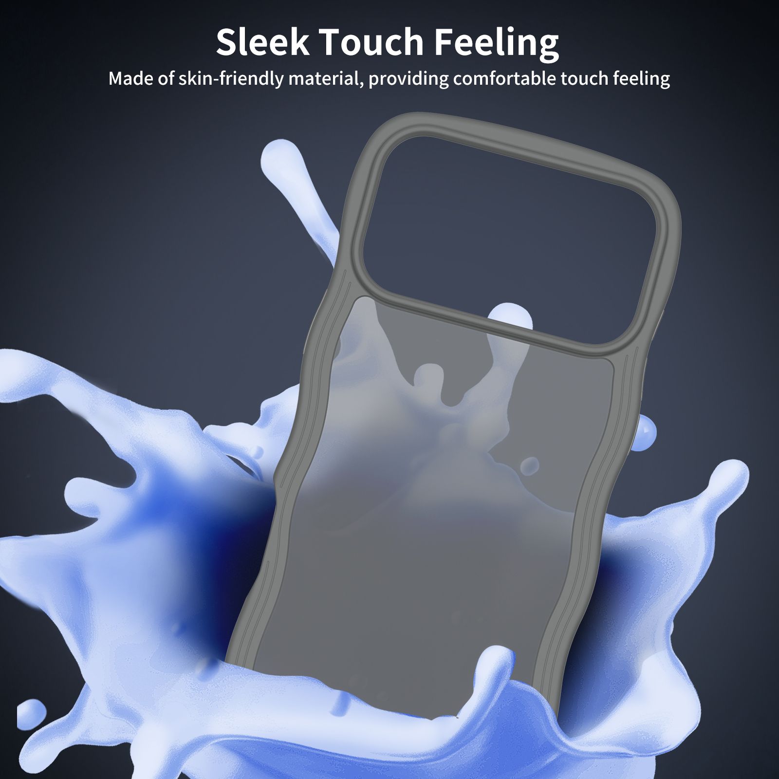 Ripple Matte Frosted Skin-Feel Case — 123