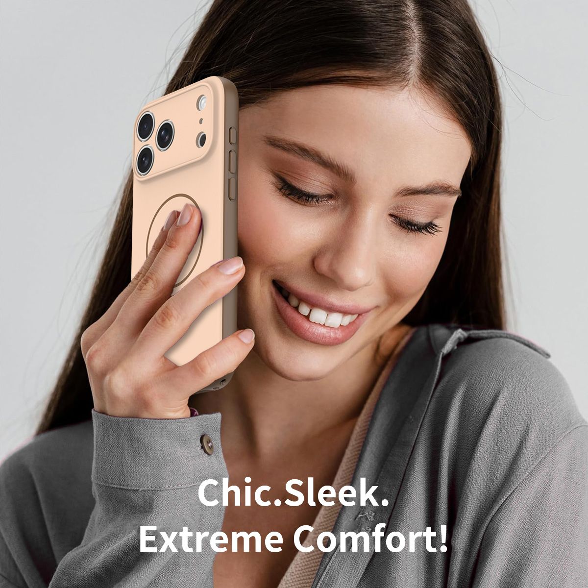 Aura Contrast Color Skin Feel Magsafe Case — 220