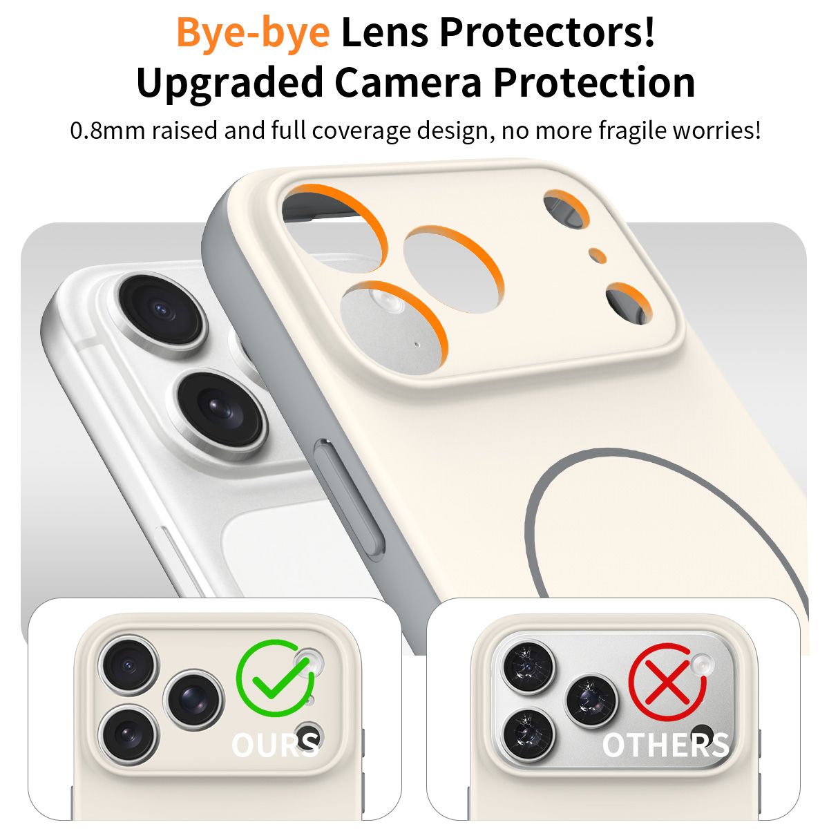 Aura Contrast Color Skin Feel Magsafe Case — 225