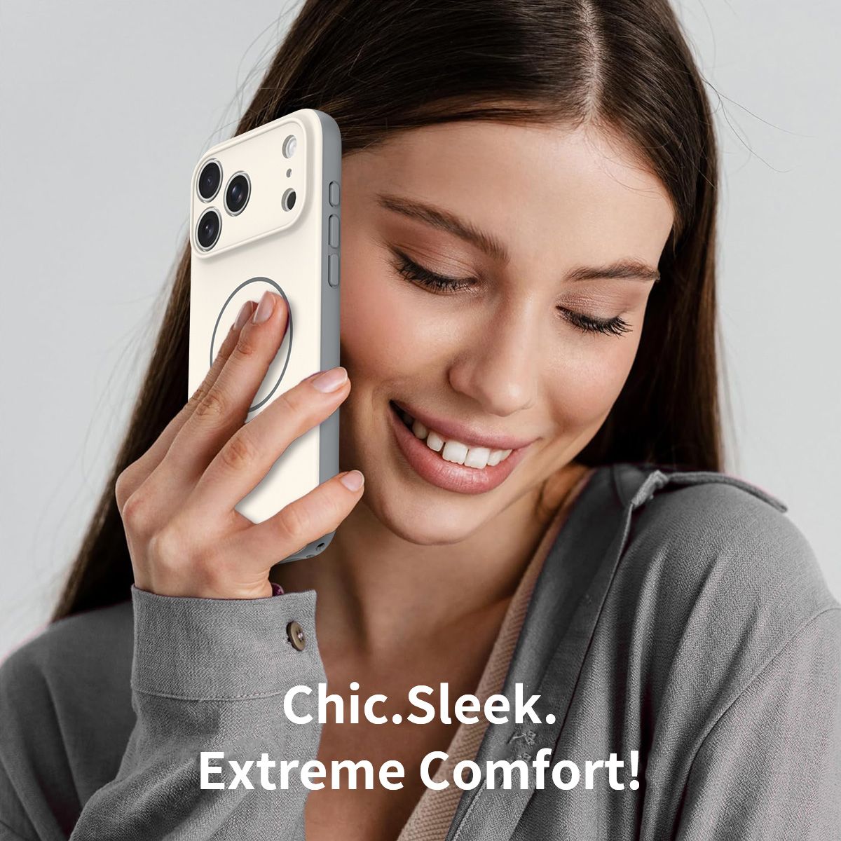 Aura Contrast Color Skin Feel Magsafe Case — 226