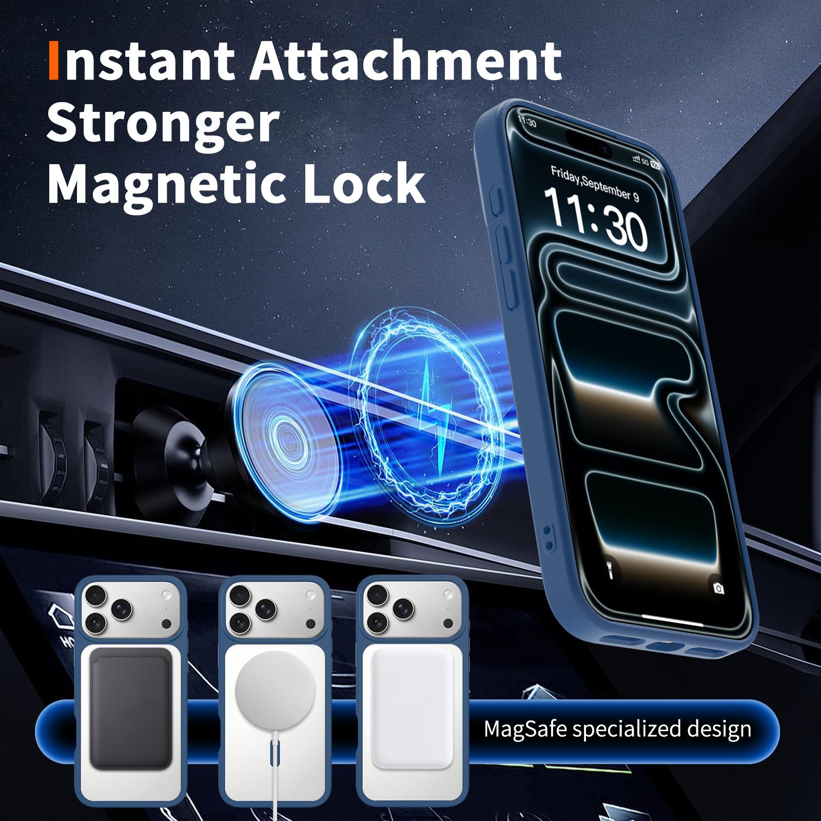 Prism Clear Magnetic Case — 257