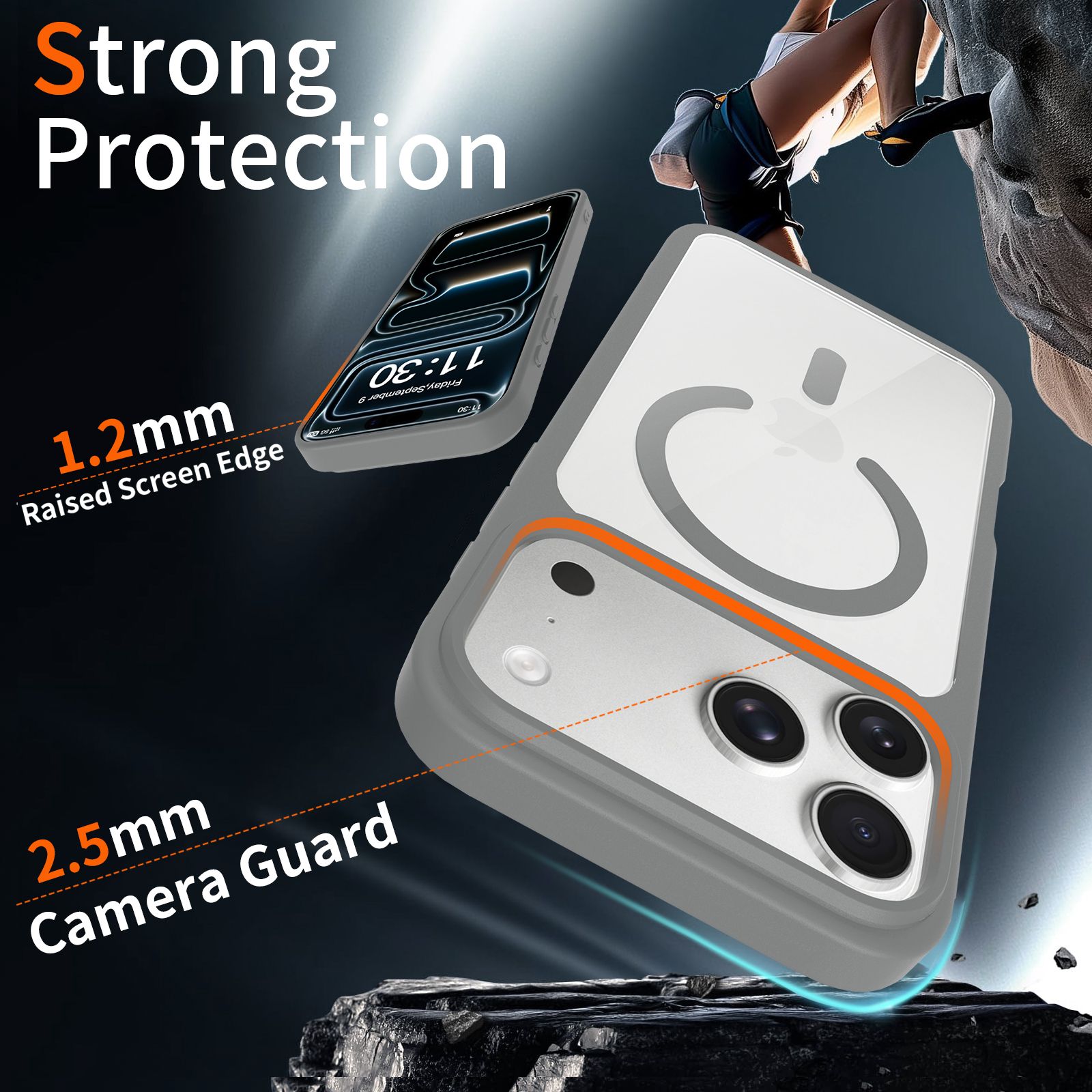 Prism Clear Magnetic Case — 254