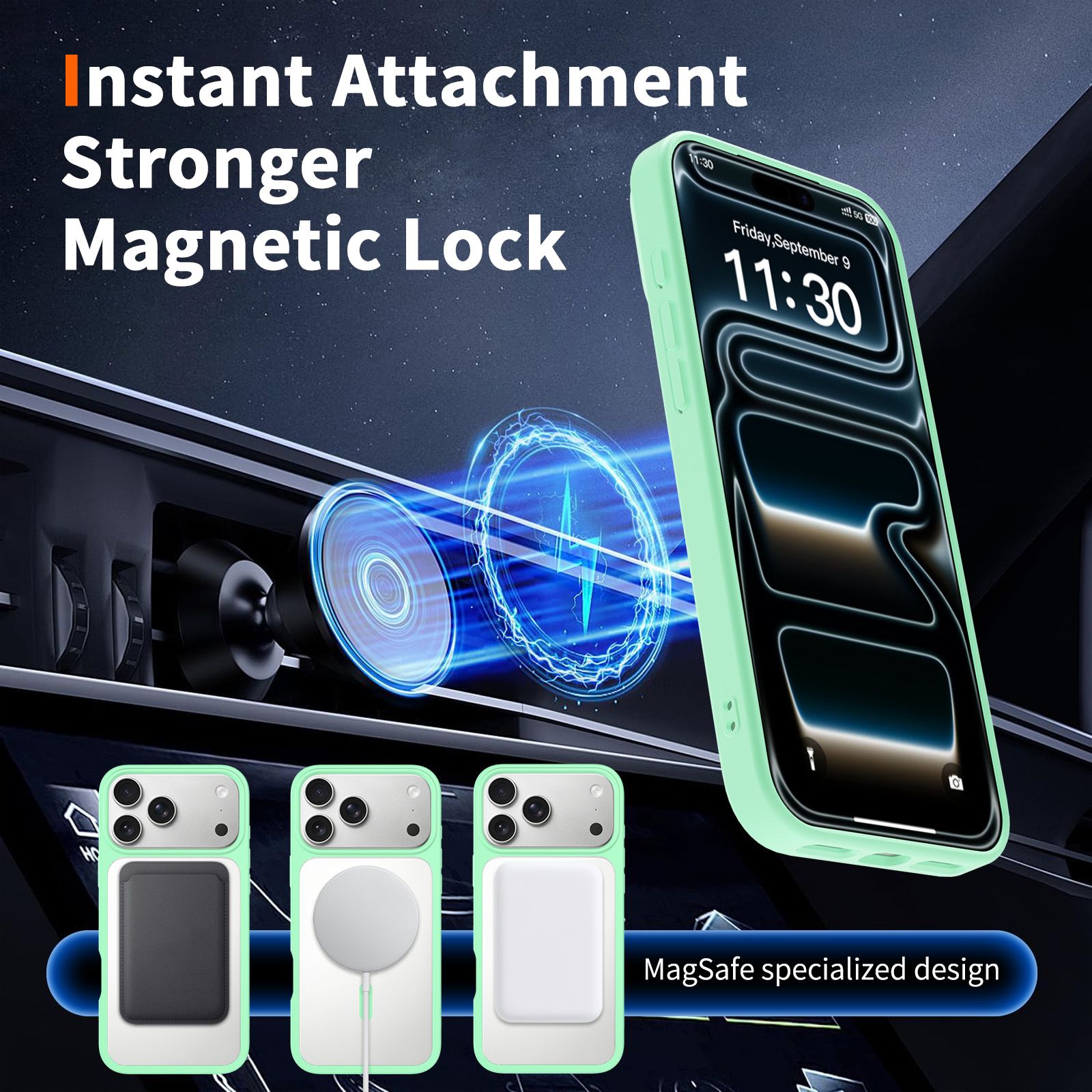 Prism Clear Magnetic Case — 233