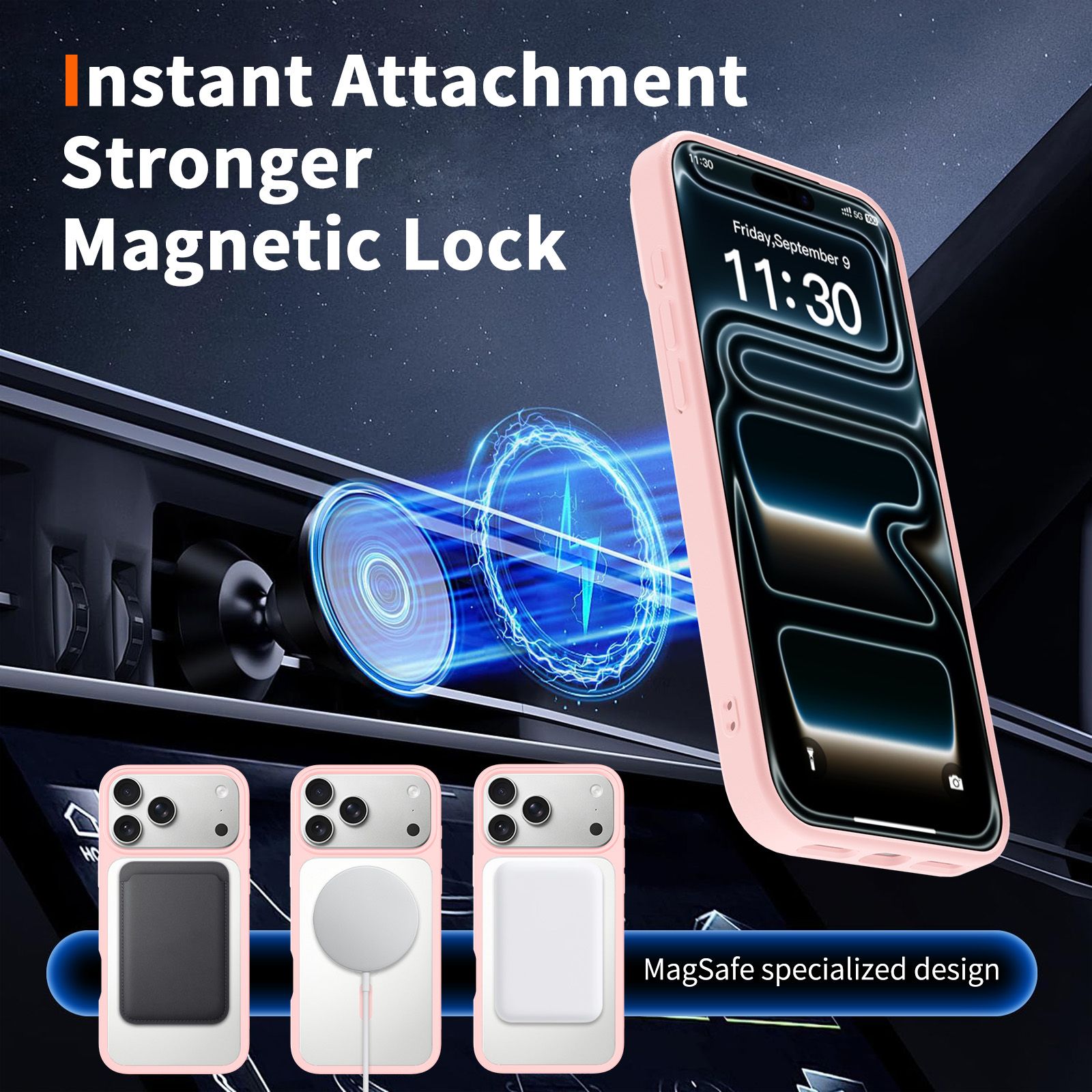 Prism Clear Magnetic Case — 227