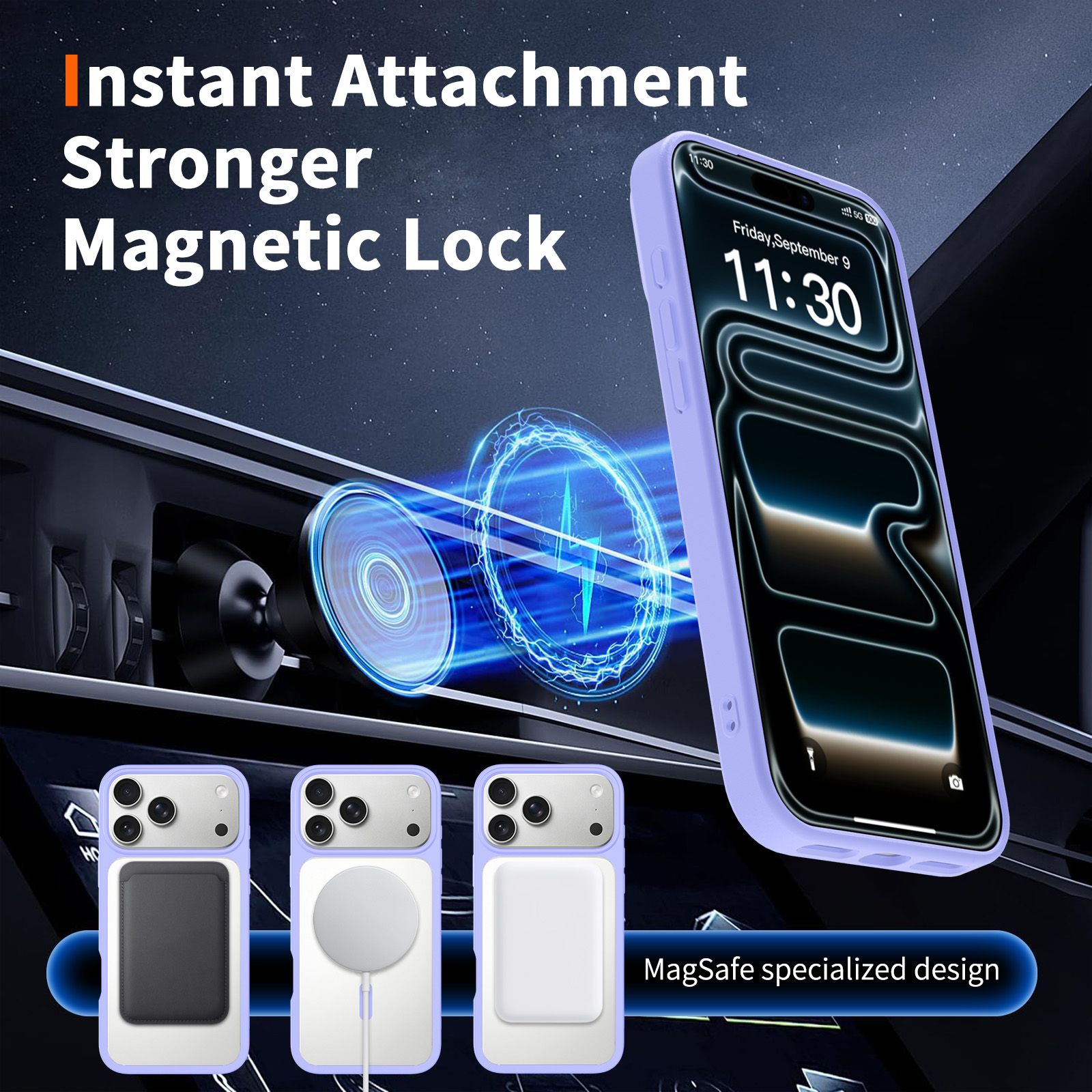 Prism Clear Magnetic Case — 239