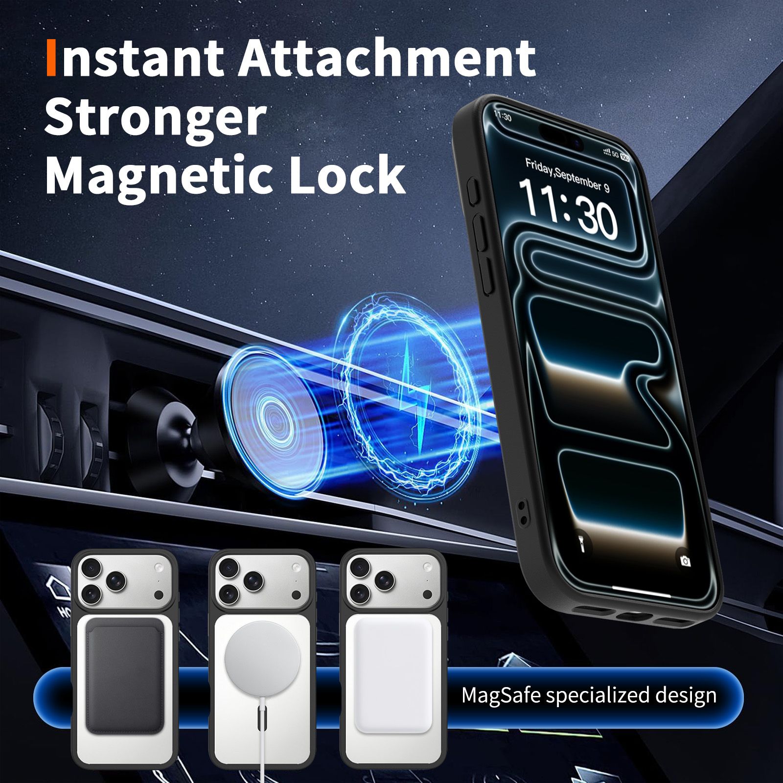 Prism Clear Magnetic Case — 263