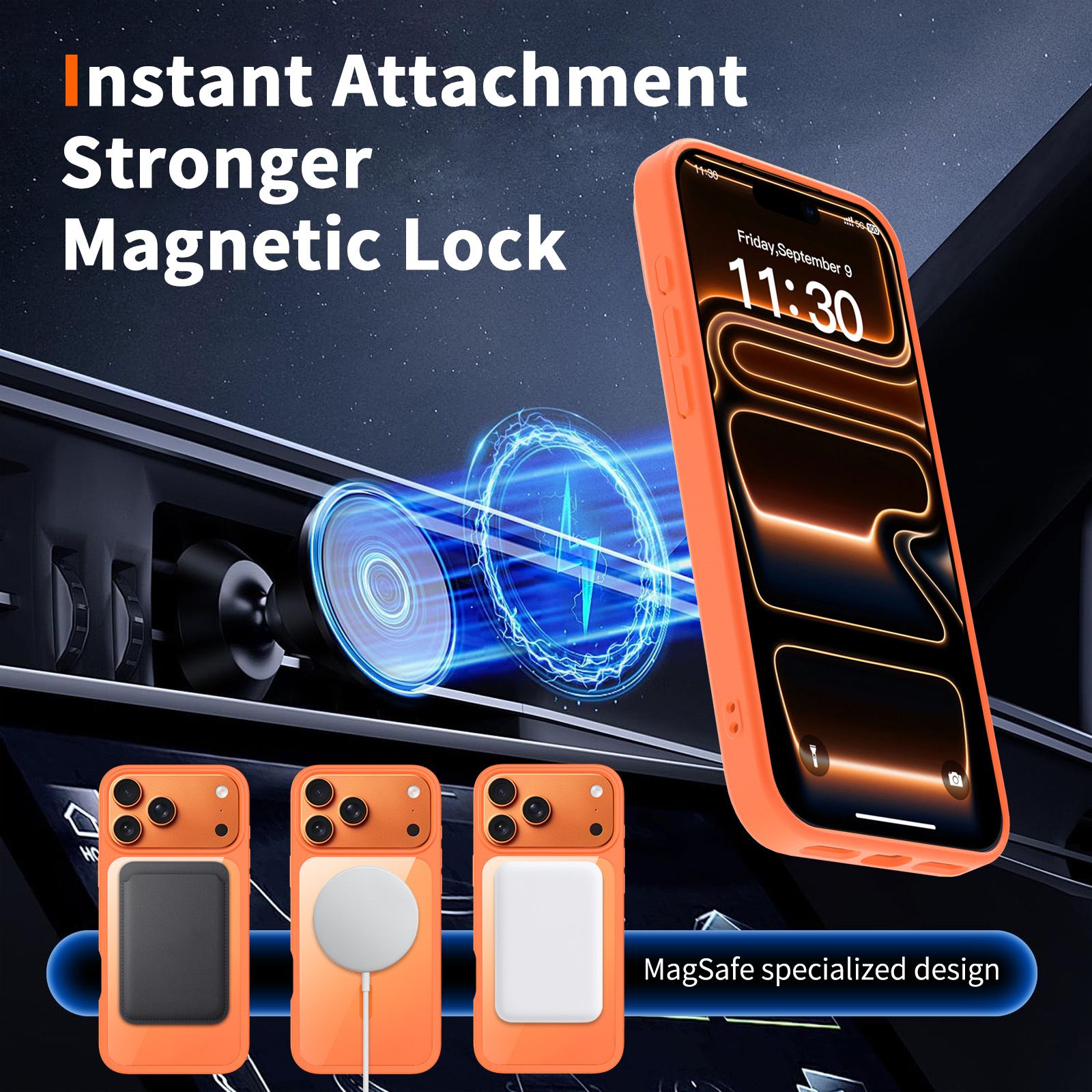 Prism Clear Magnetic Case — 219