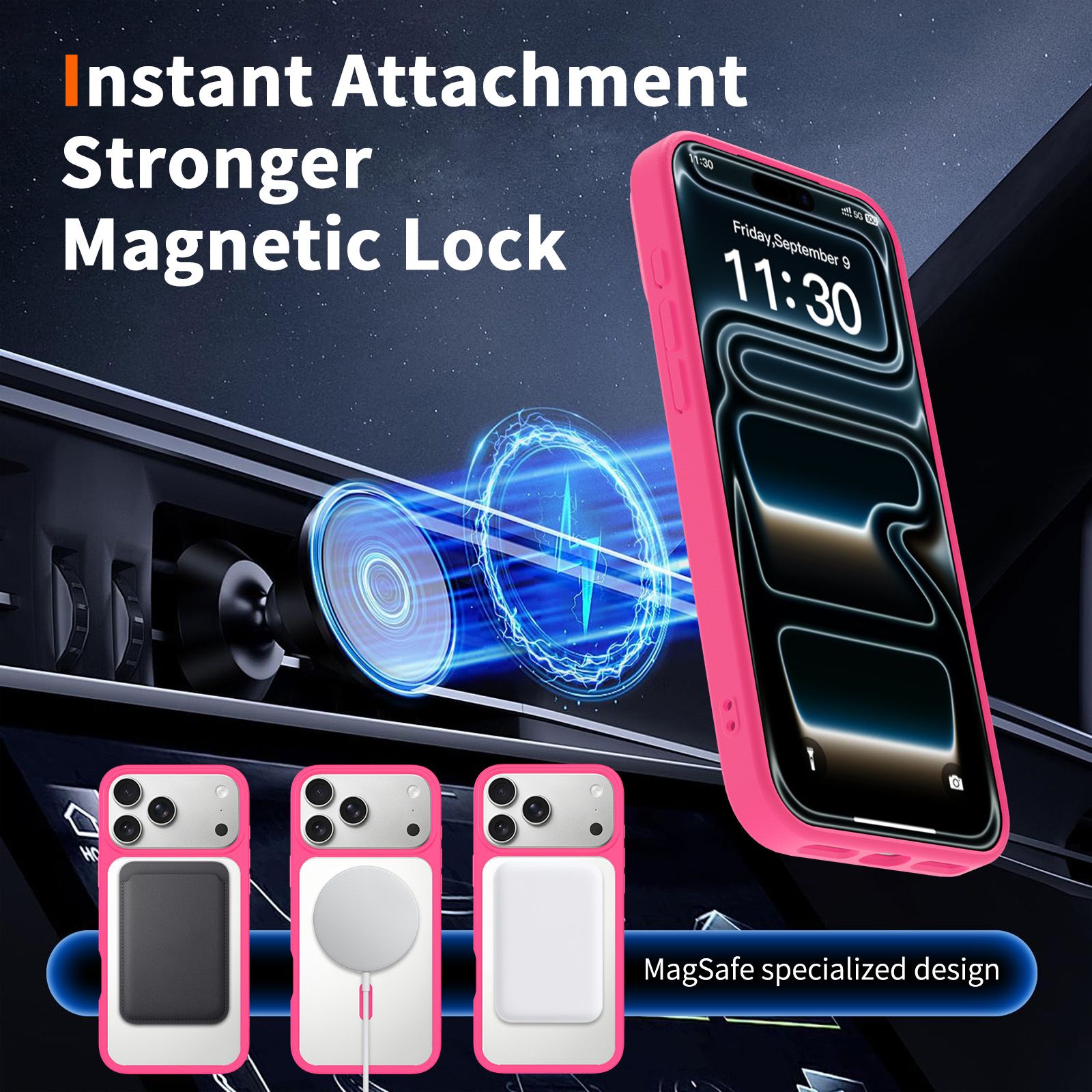 Prism Clear Magnetic Case — 245