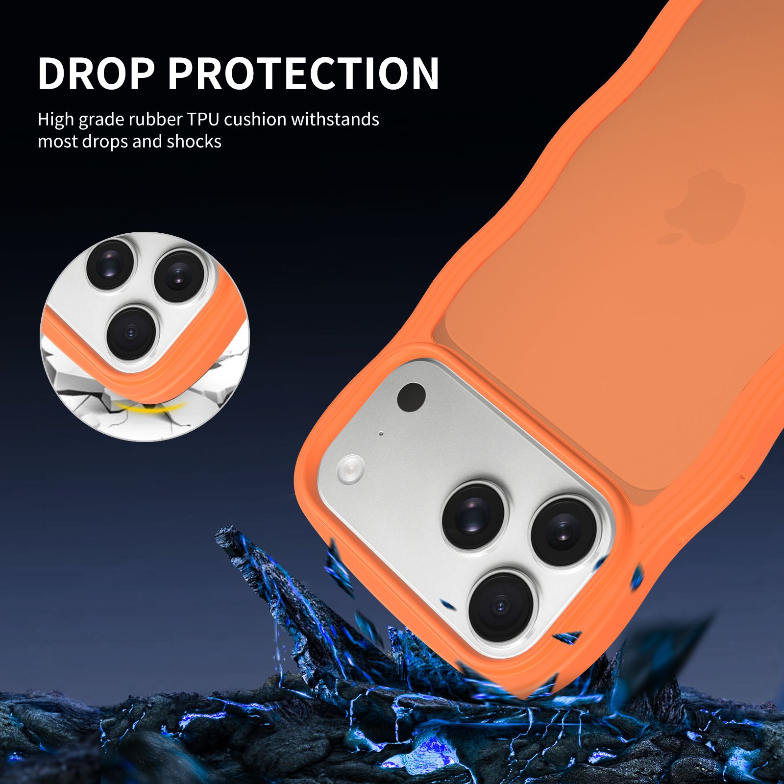 Ripple Matte Frosted Skin-Feel Case — 138