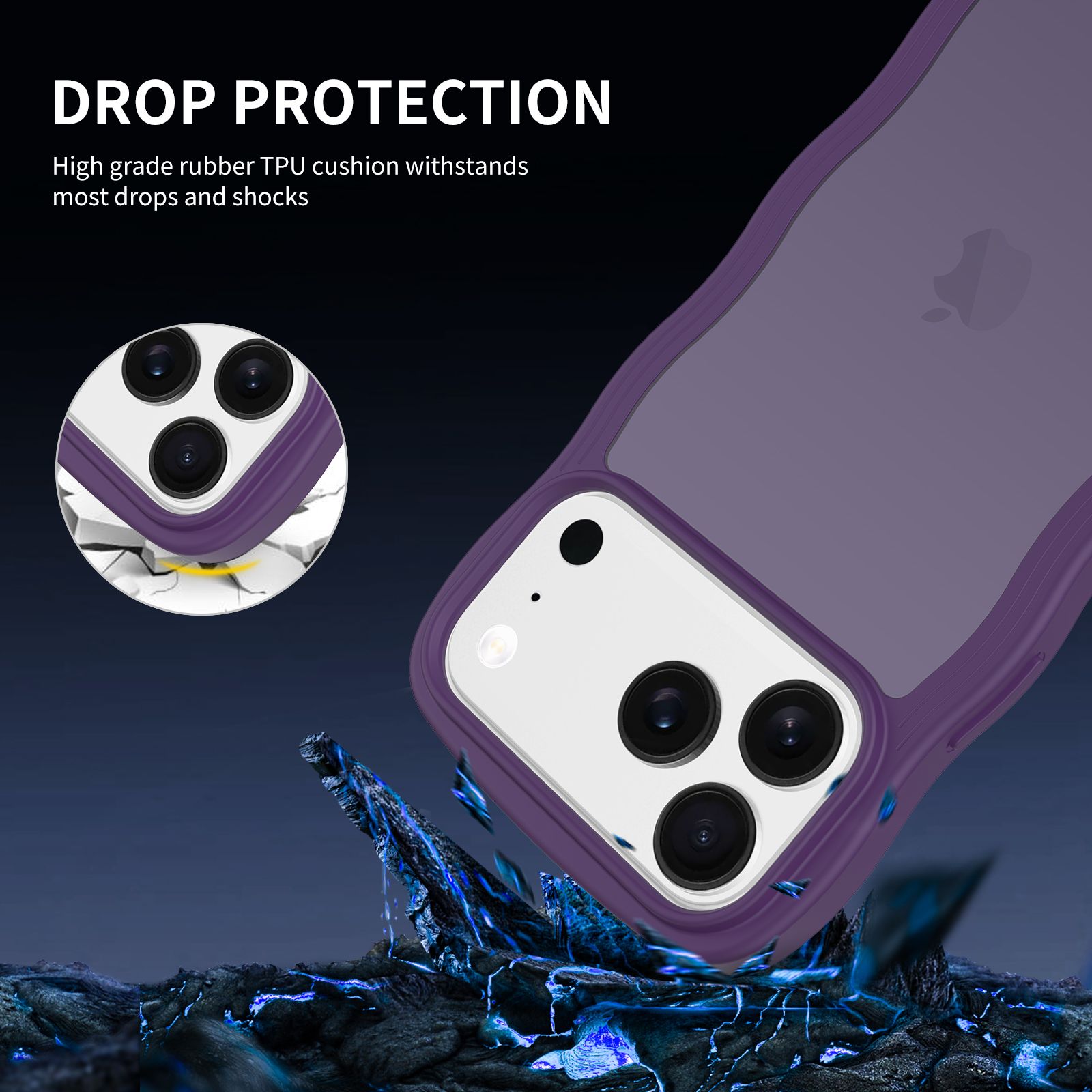 Ripple Matte Frosted Skin-Feel Case — 148