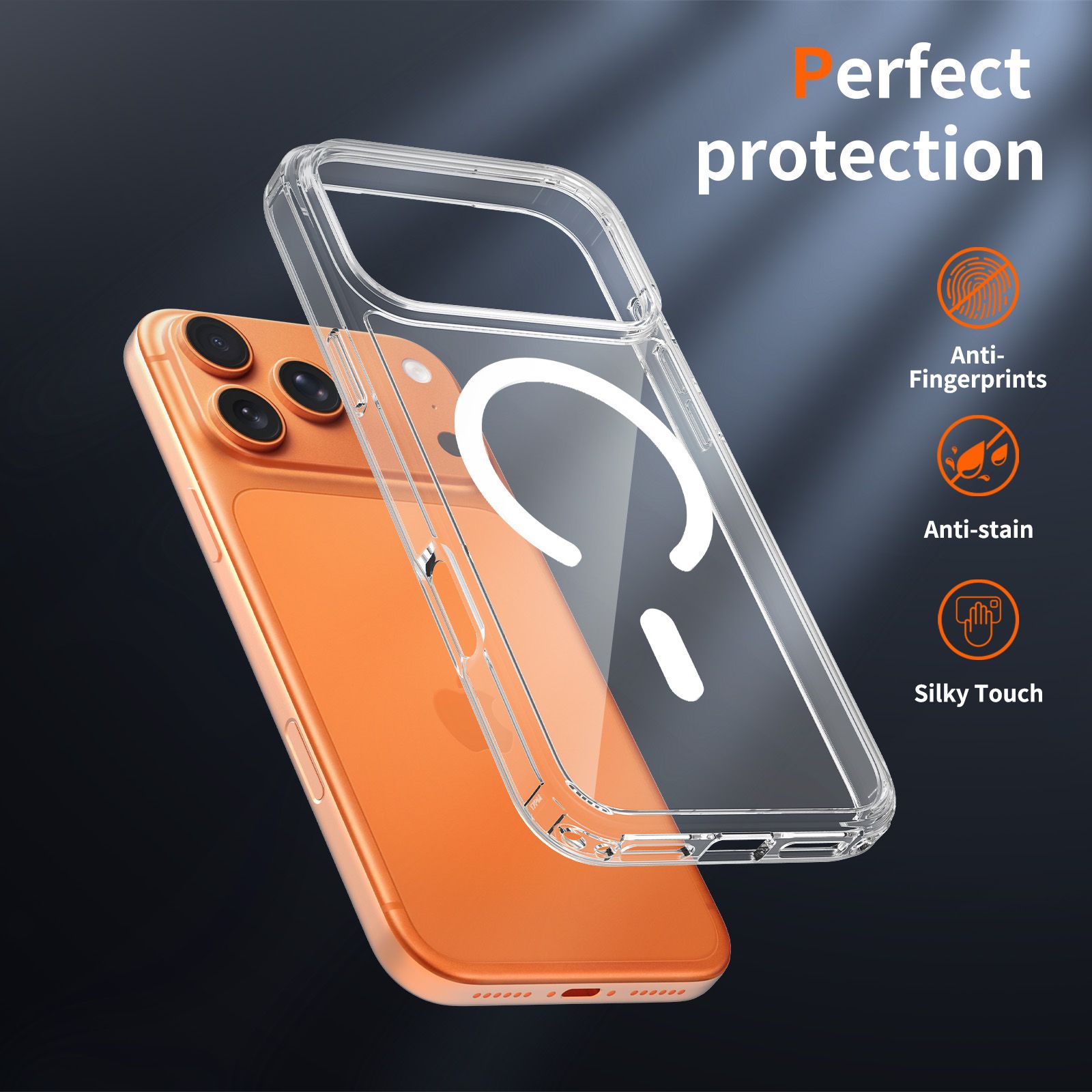 Aero 1.5MM Anti-Scratch MagSafe Clear Case — 150