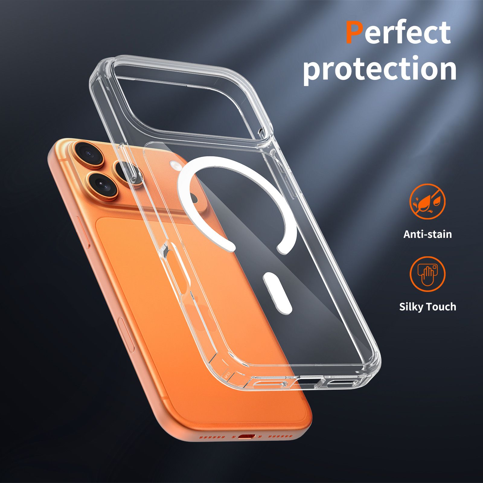 Aero 1.5MM Anti-Scratch MagSafe Clear Case — 138