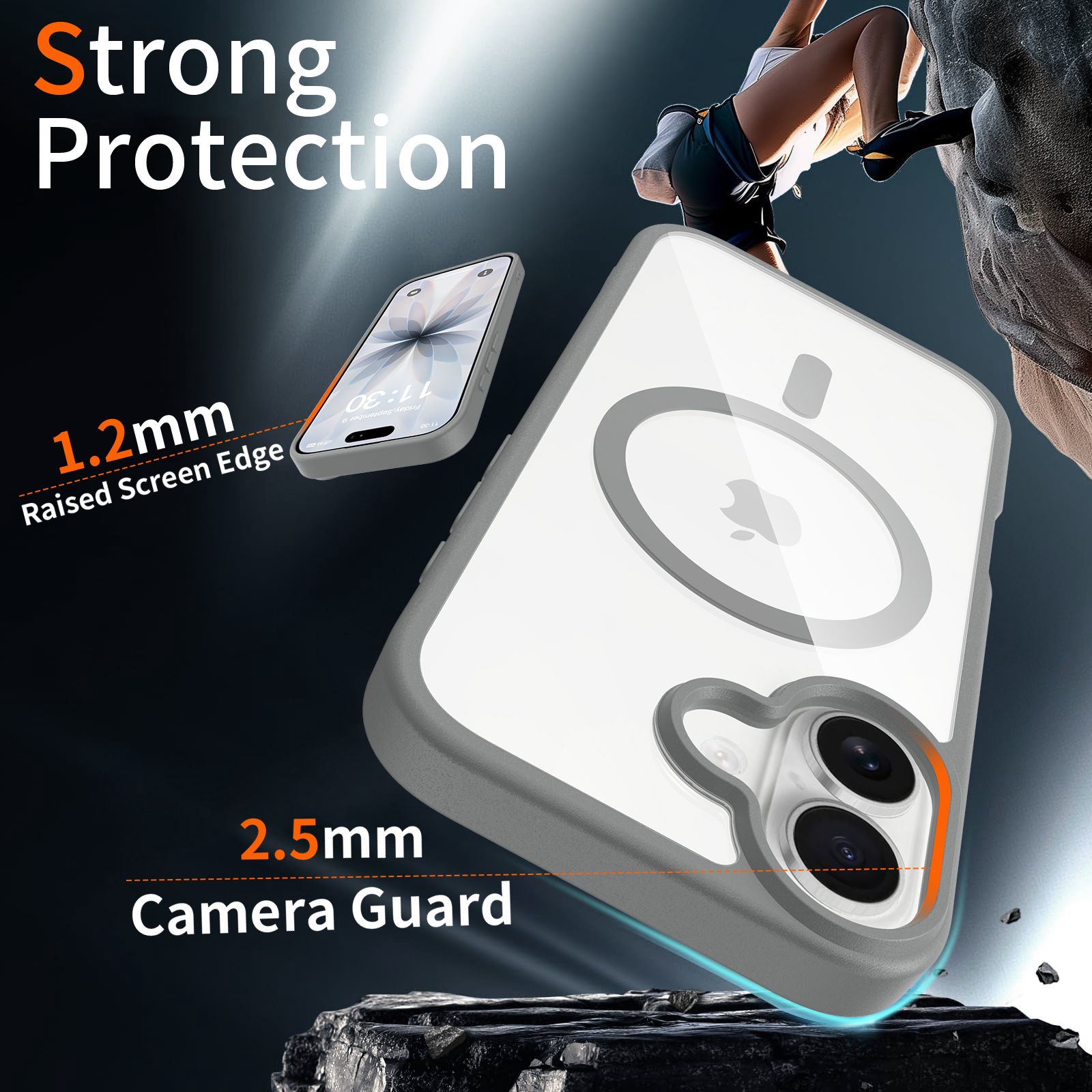 Prism Clear Magnetic Case — 40