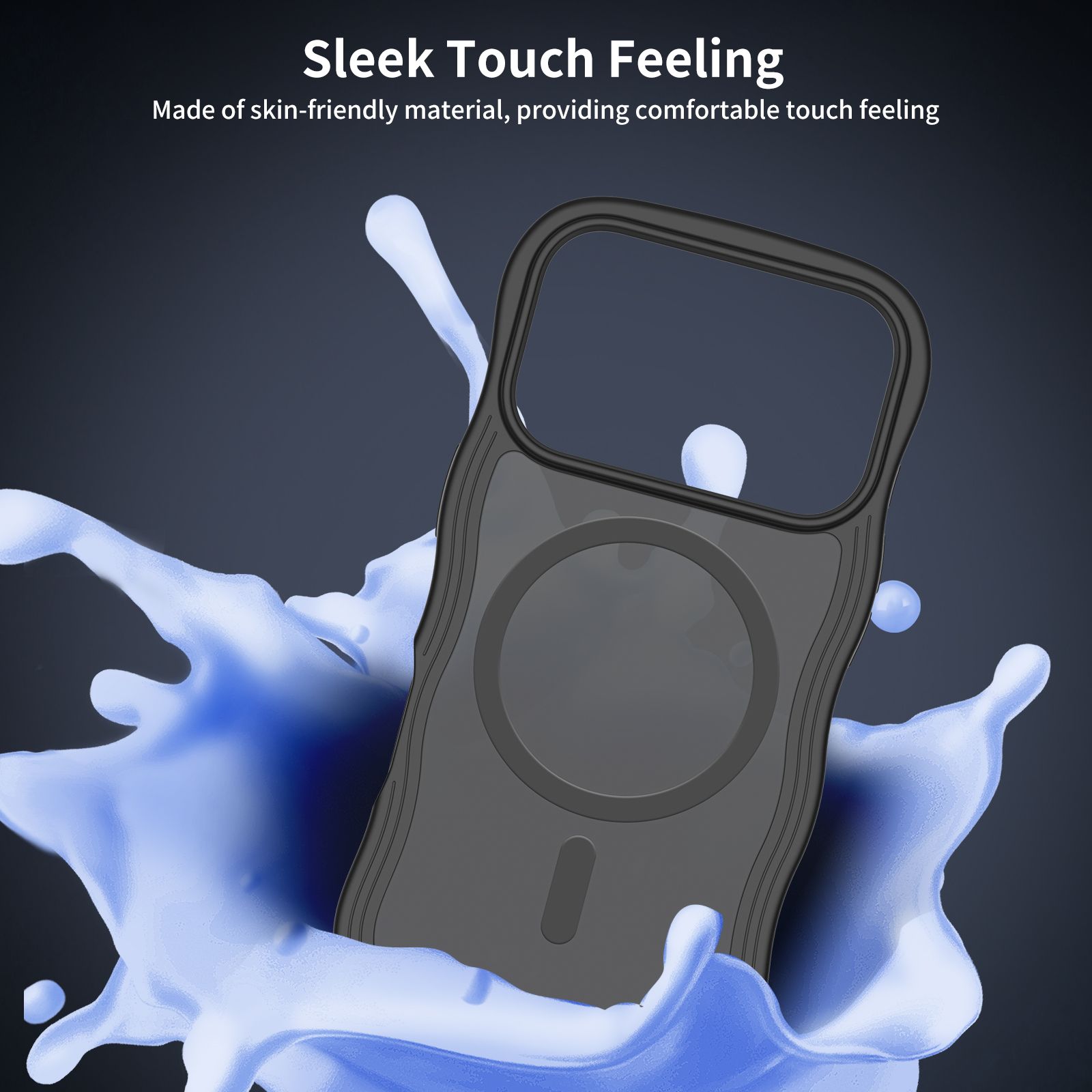 Ripple Matte Frosted MagSafe Case — 110