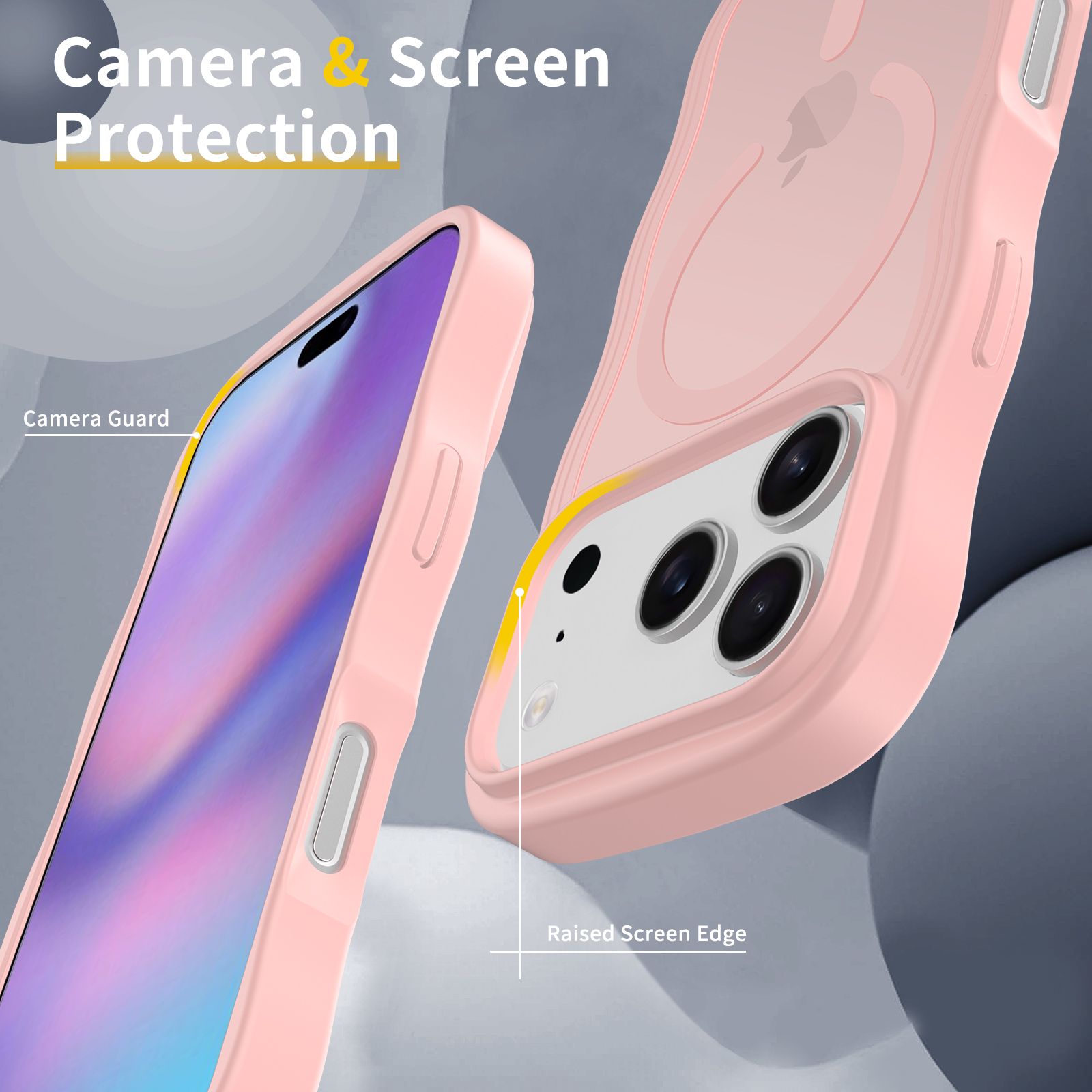 Ripple Matte Frosted MagSafe Case — 112