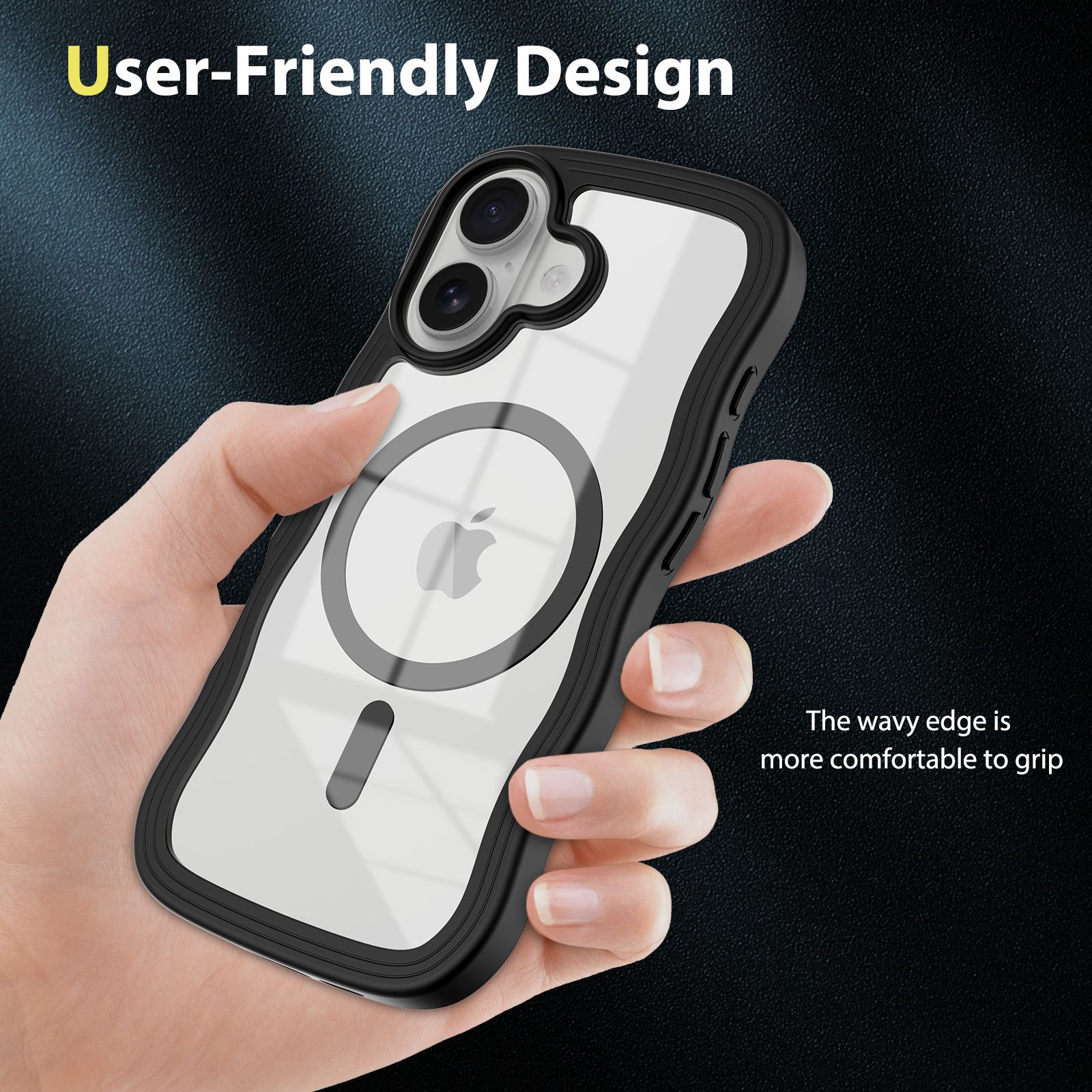 Ripple Clear Magsafe Case — 8