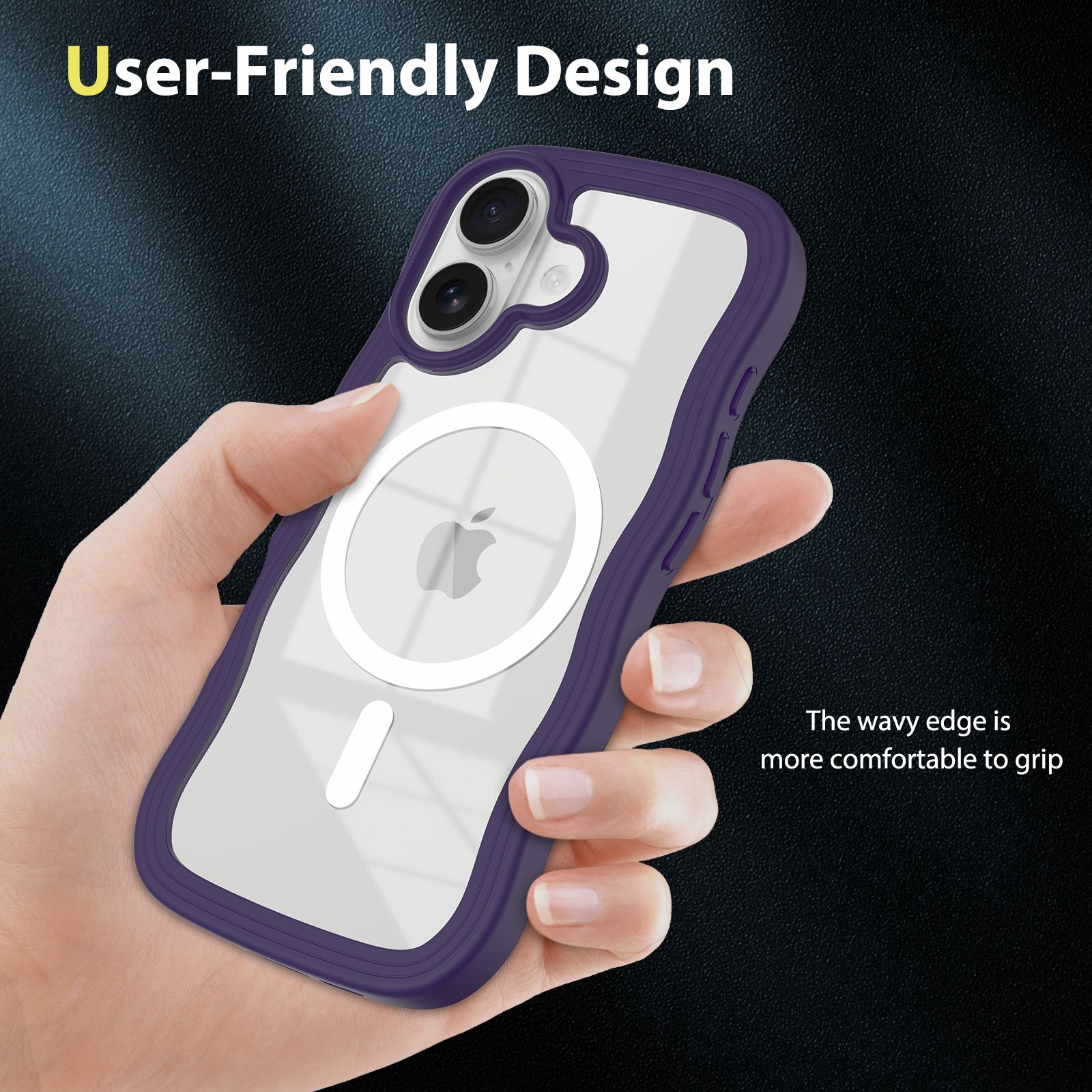 Ripple Clear Magsafe Case — 16