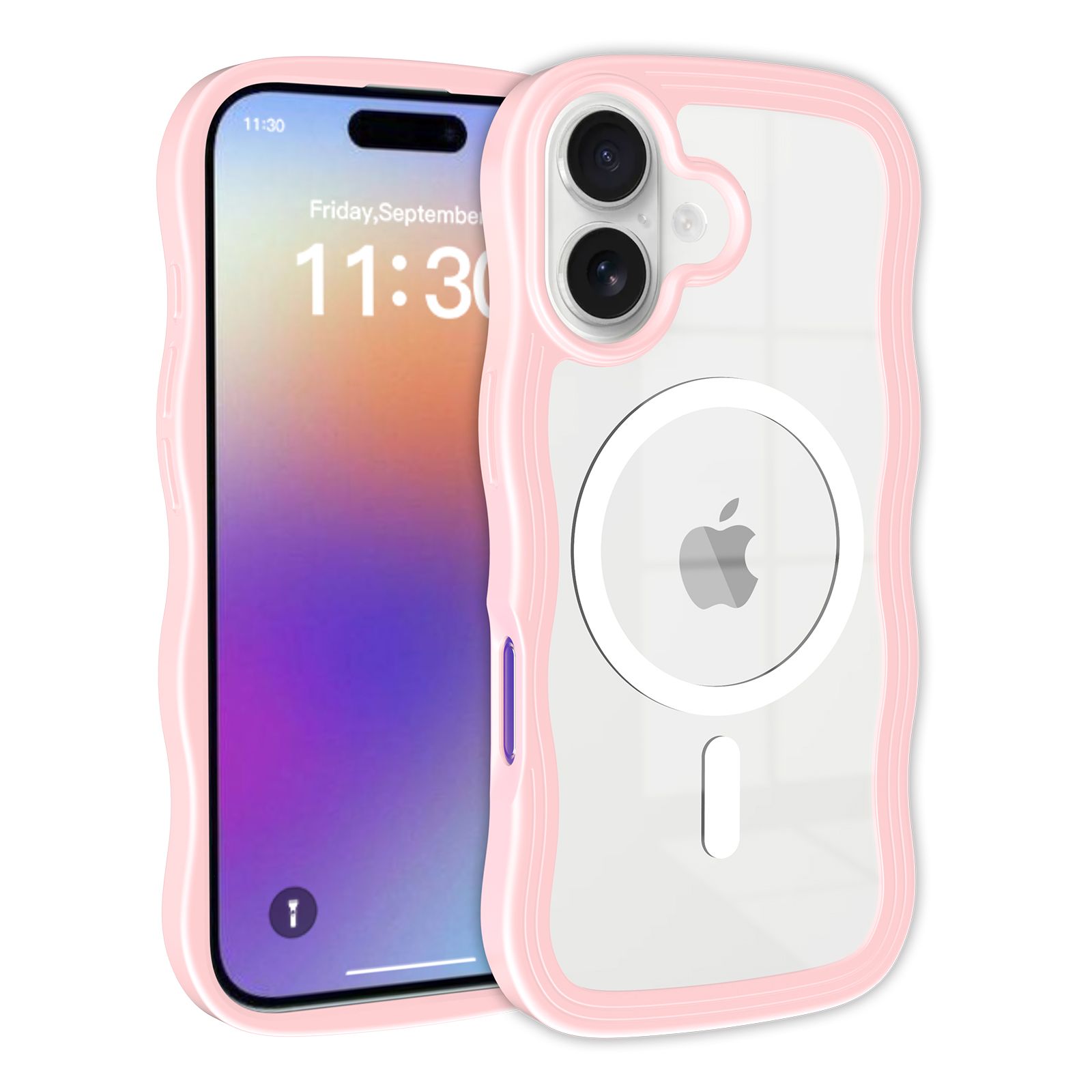 Ripple Clear Magsafe Case — 29