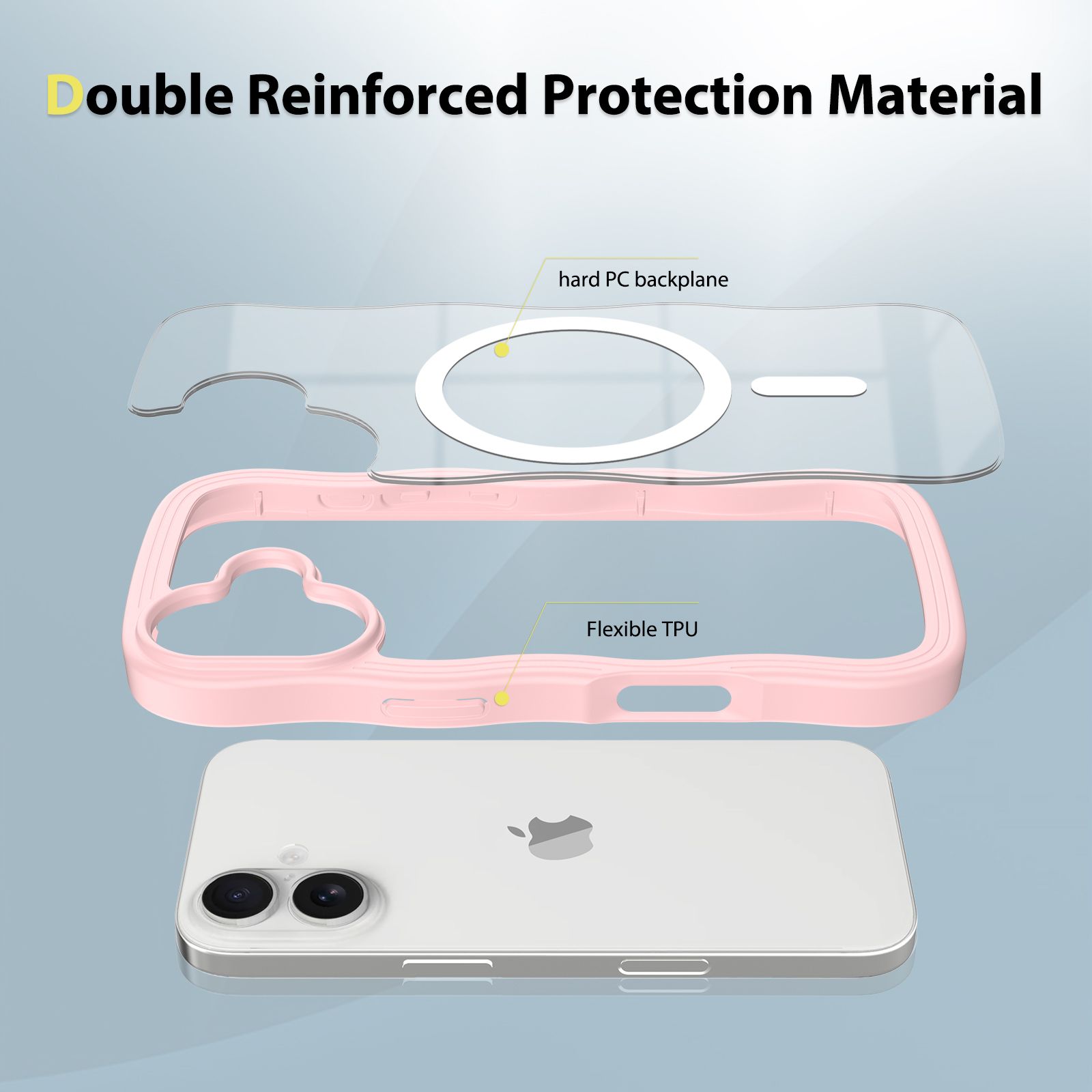 Ripple Clear Magsafe Case — 31
