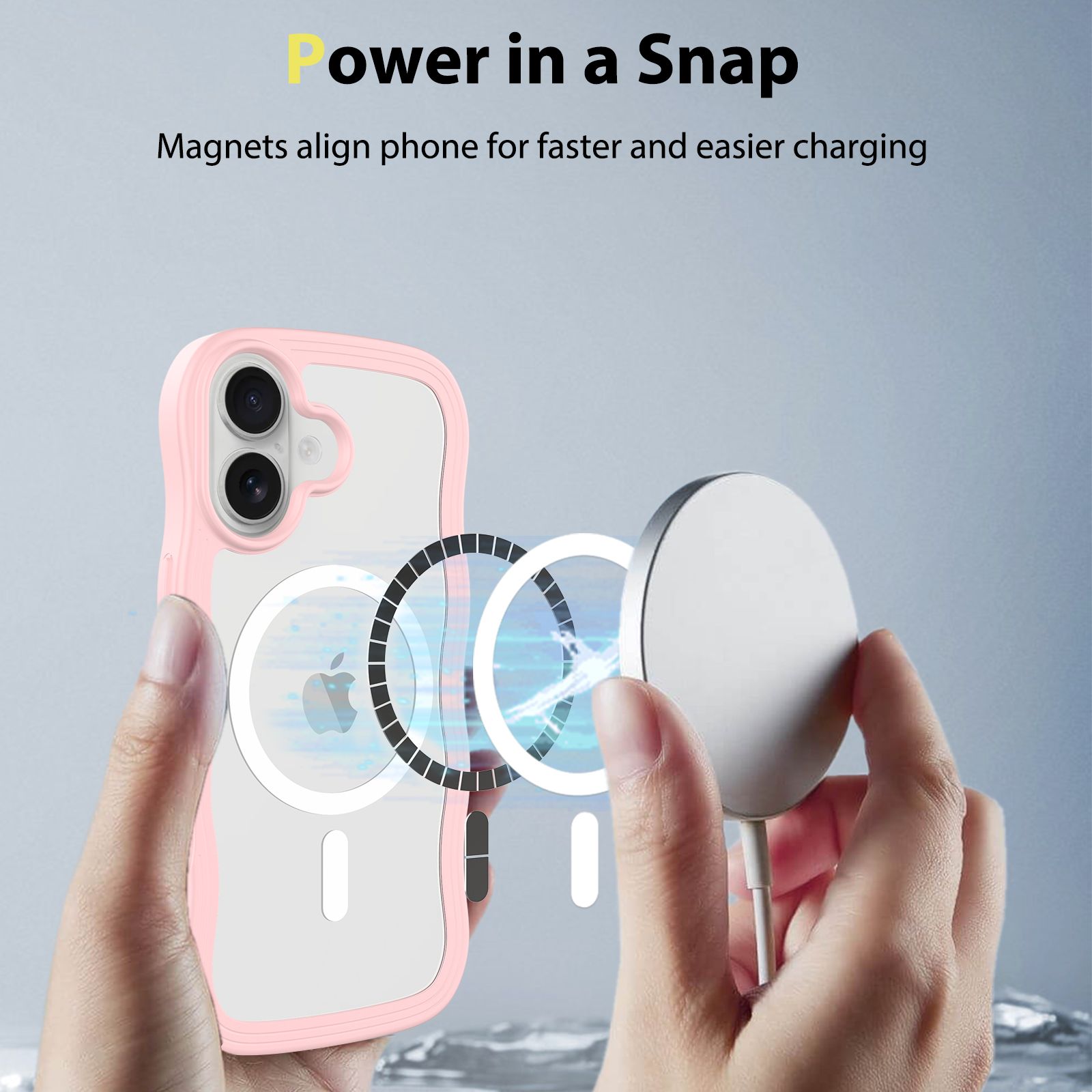 Ripple Clear Magsafe Case — 33