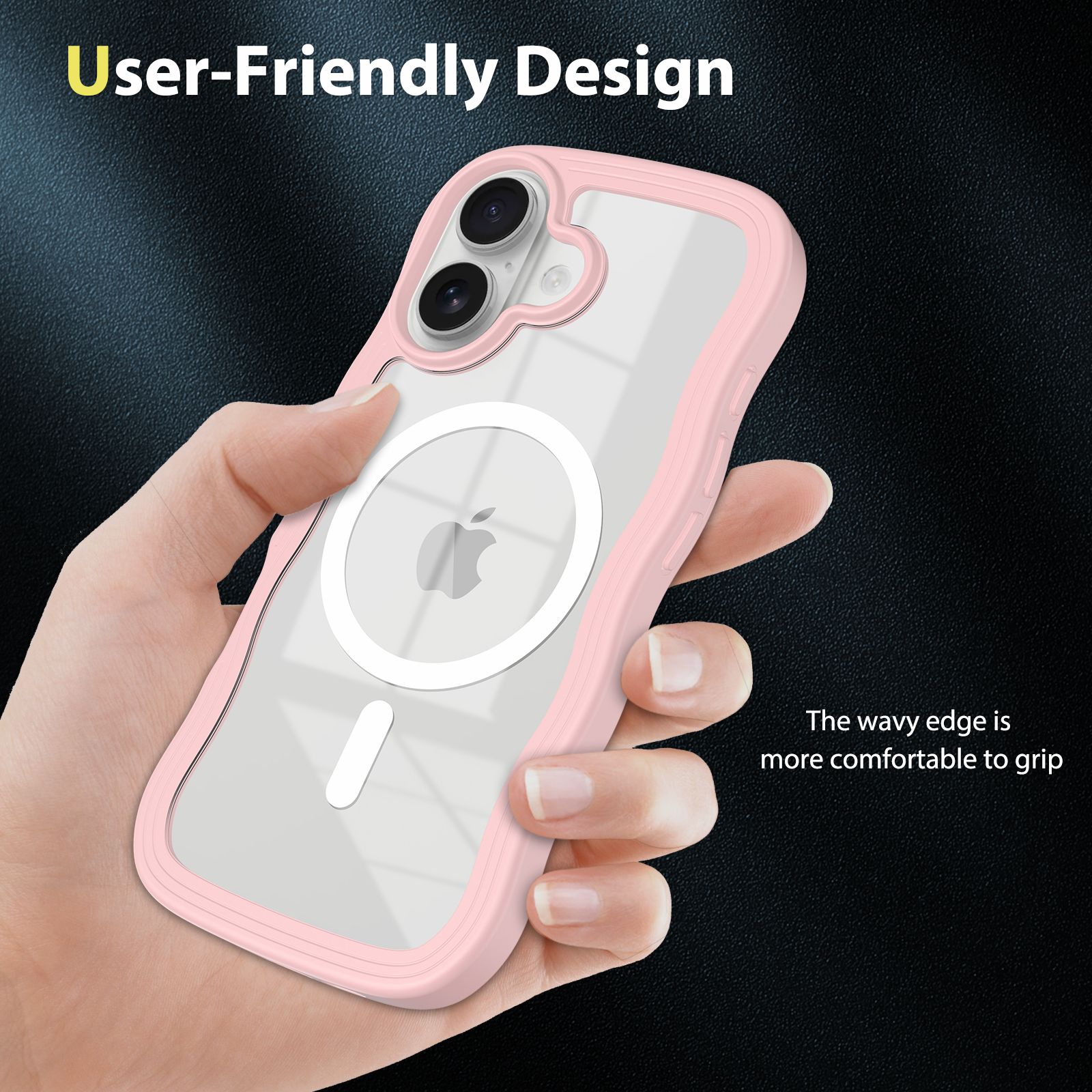 Ripple Clear Magsafe Case — 34