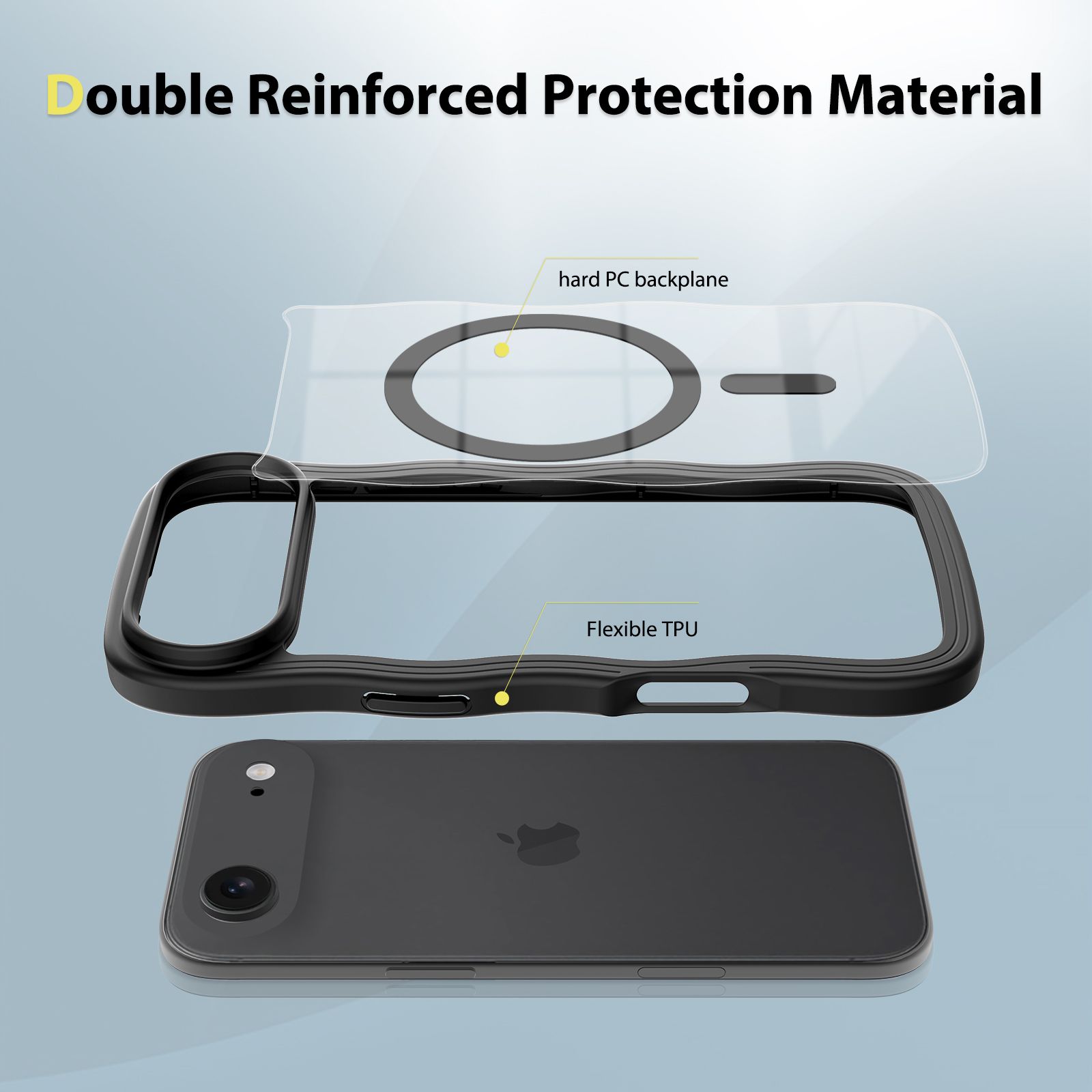 Ripple Clear Magsafe Case — 37