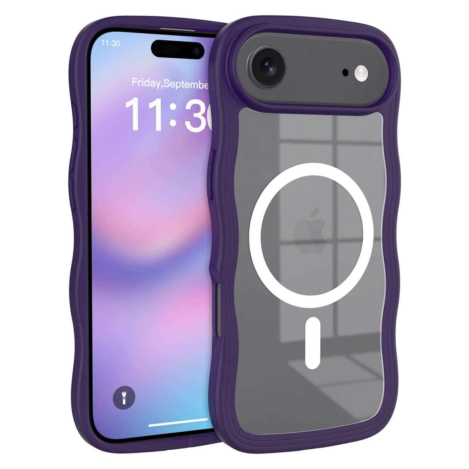 Ripple Clear Magsafe Case — 43