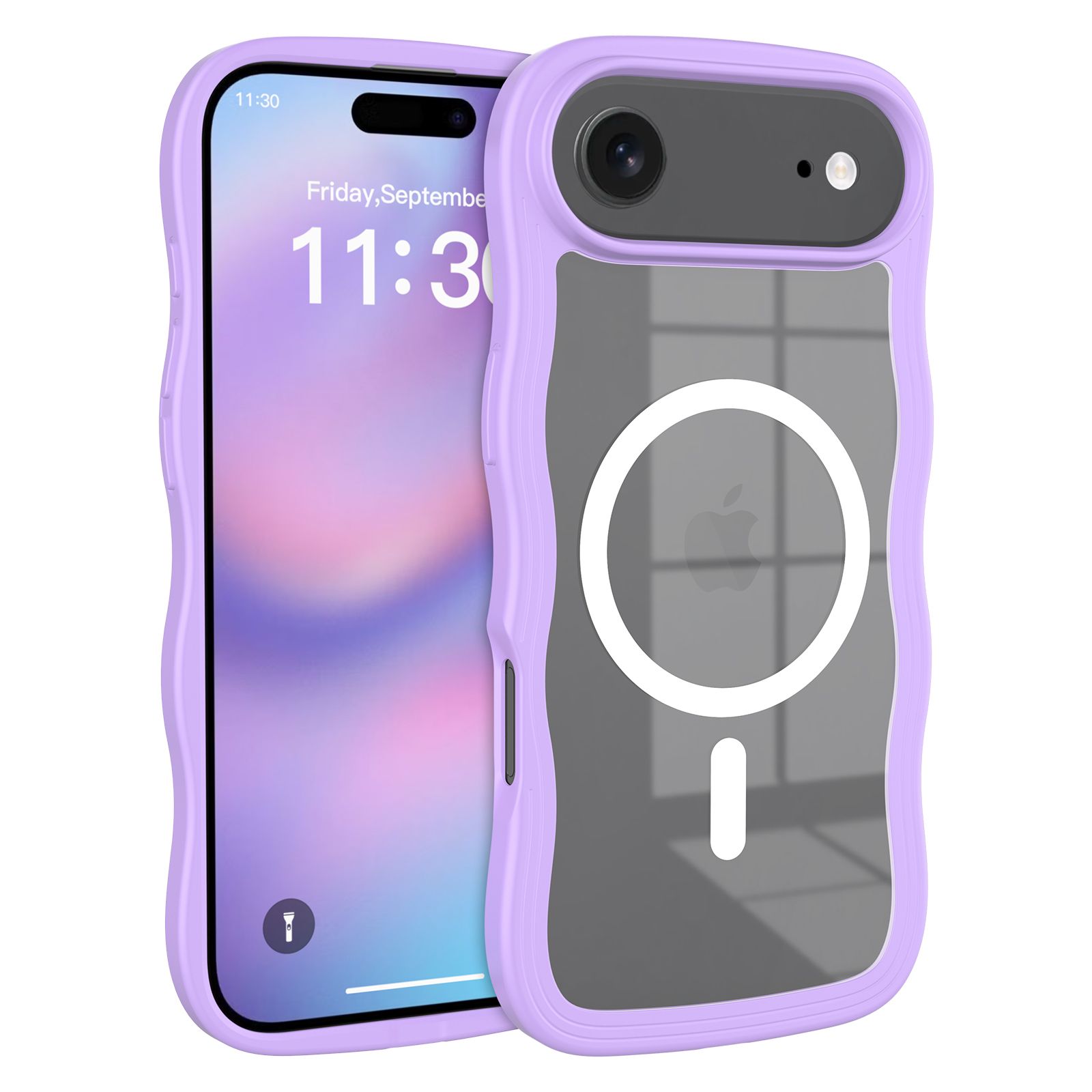 Ripple Clear Magsafe Case — 49
