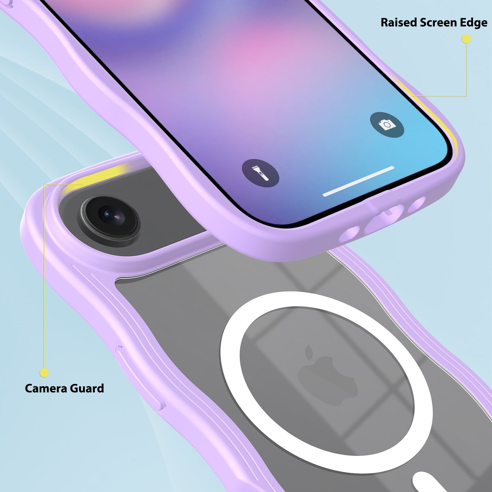 Ripple Clear Magsafe Case — 50