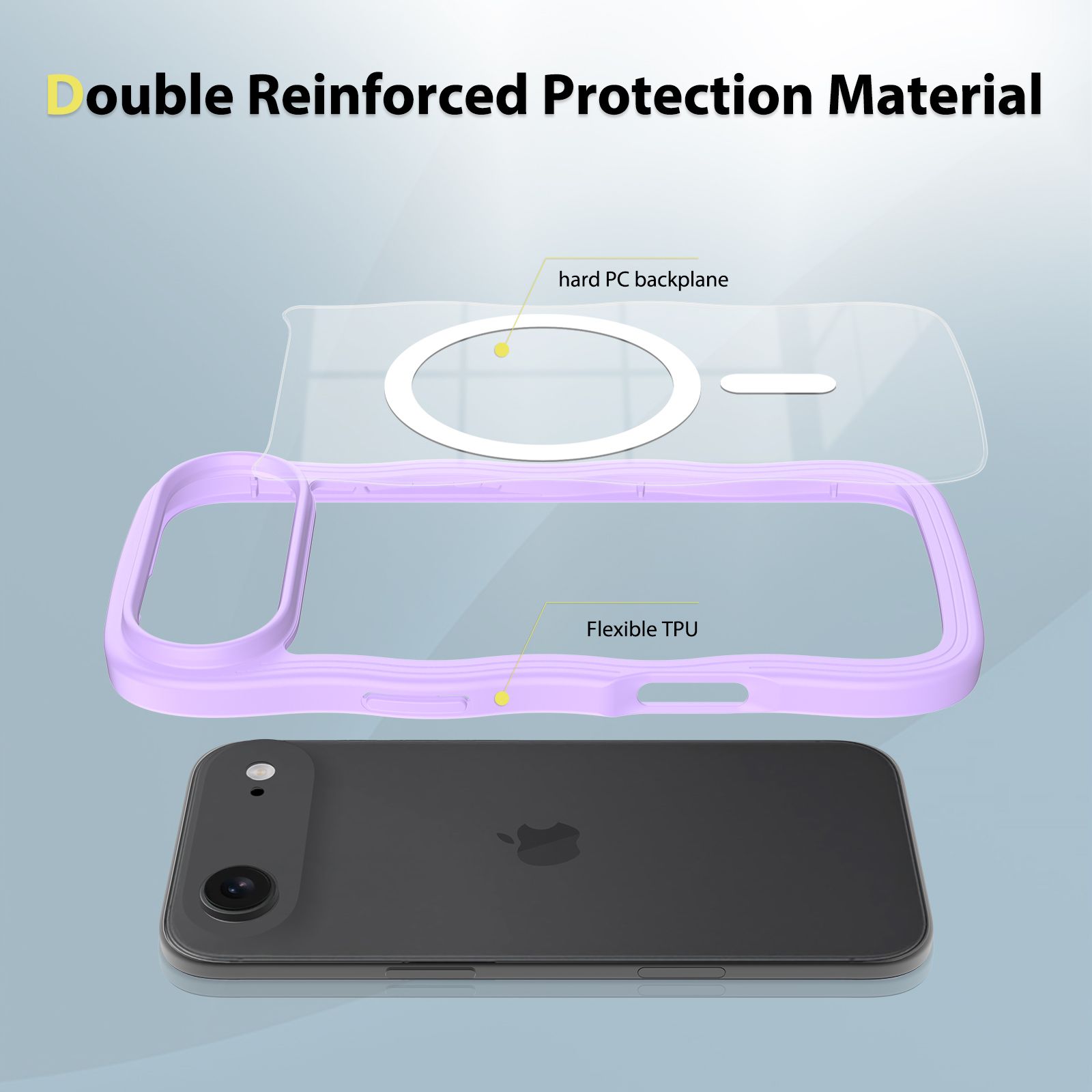 Ripple Clear Magsafe Case — 51
