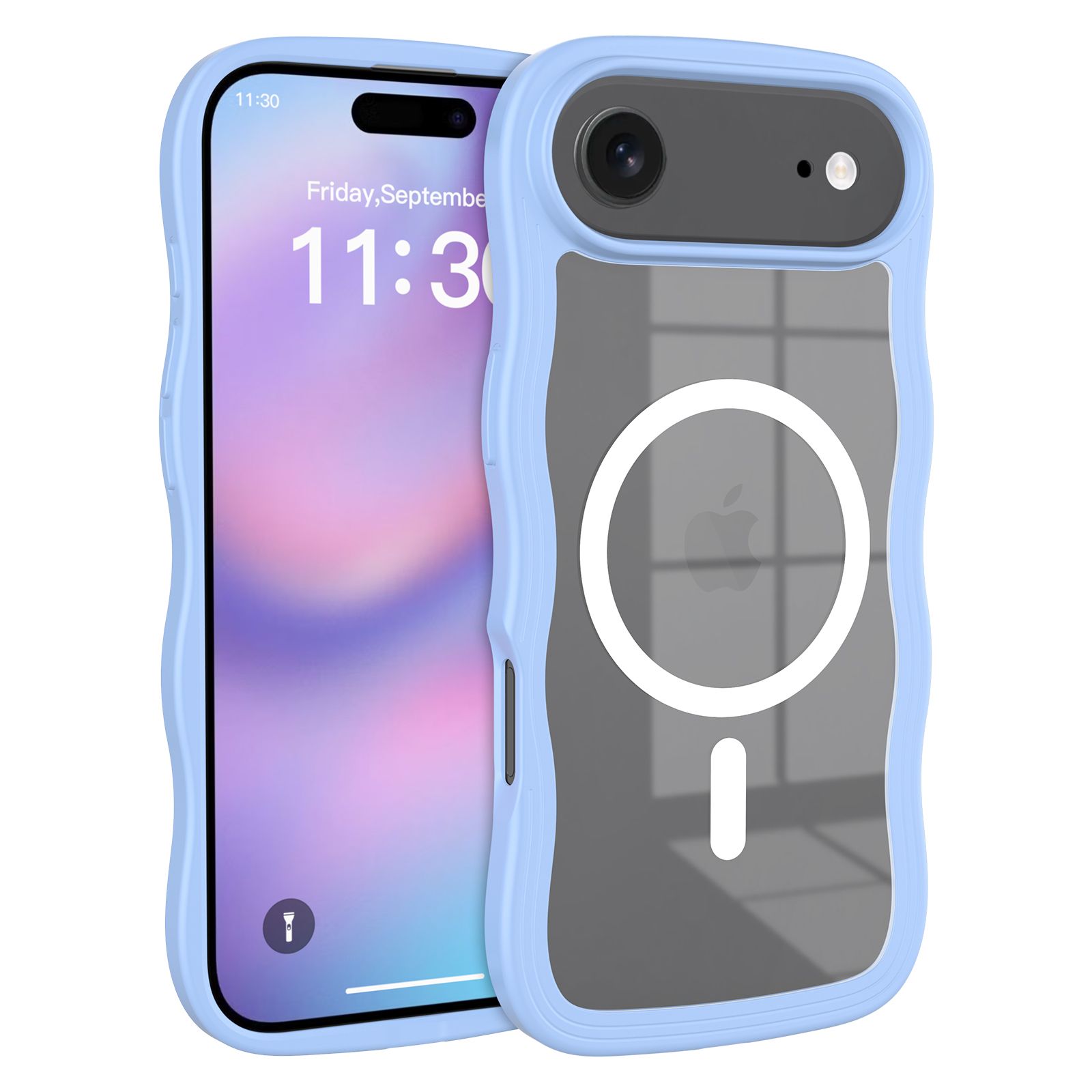 Ripple Clear Magsafe Case — 55
