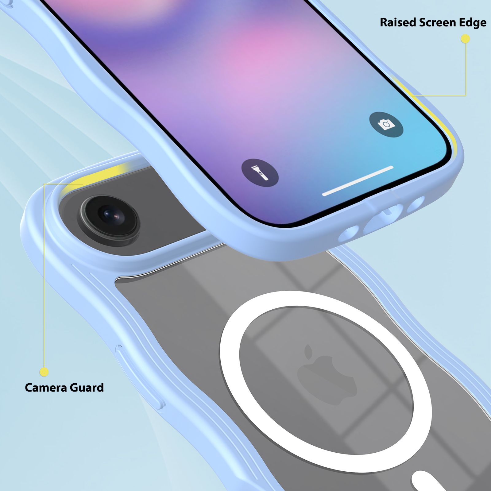 Ripple Clear Magsafe Case — 56