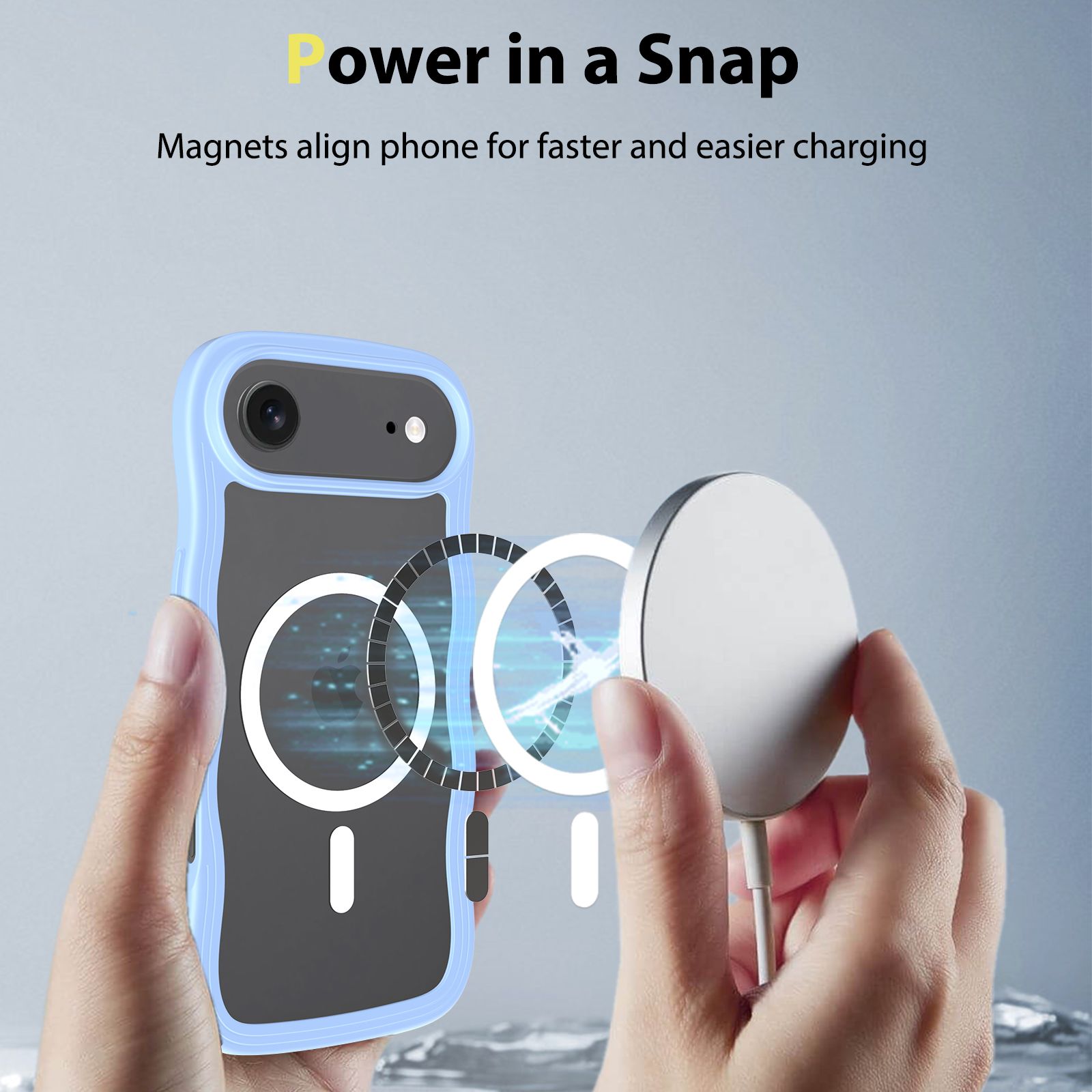 Ripple Clear Magsafe Case — 59
