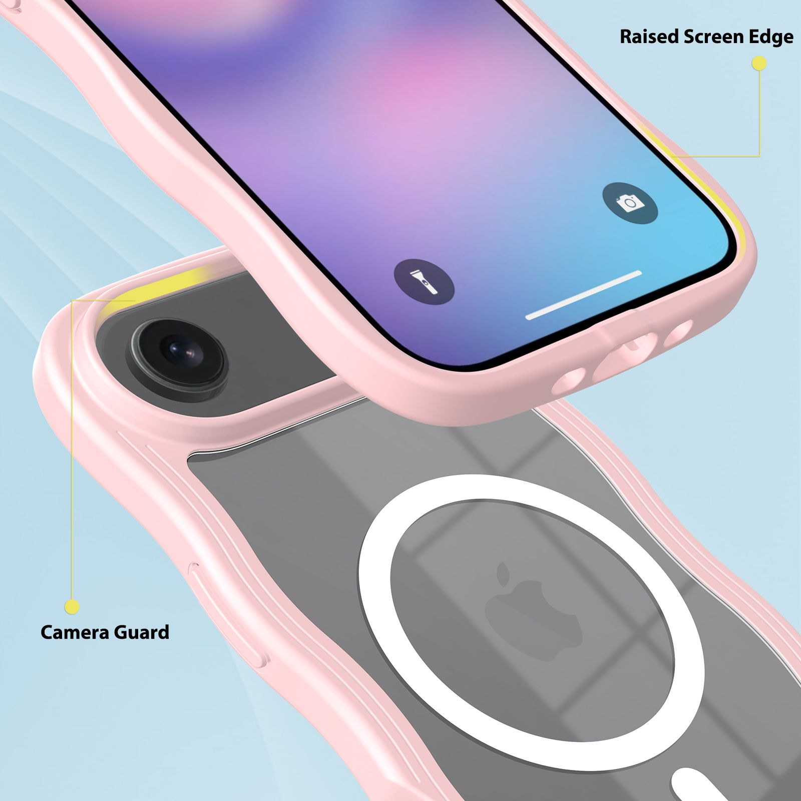 Ripple Clear Magsafe Case — 62