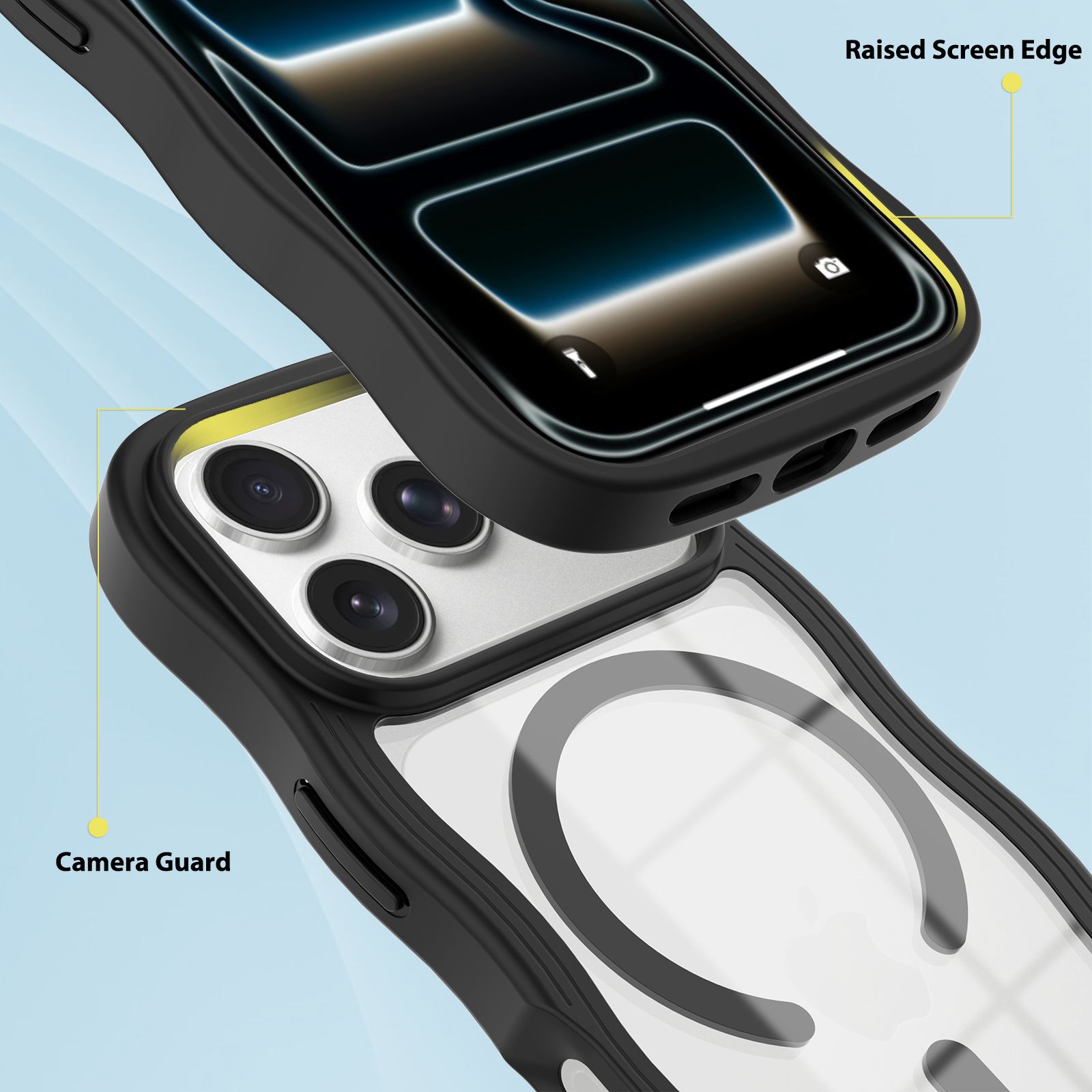 Ripple Clear Magsafe Case — 68