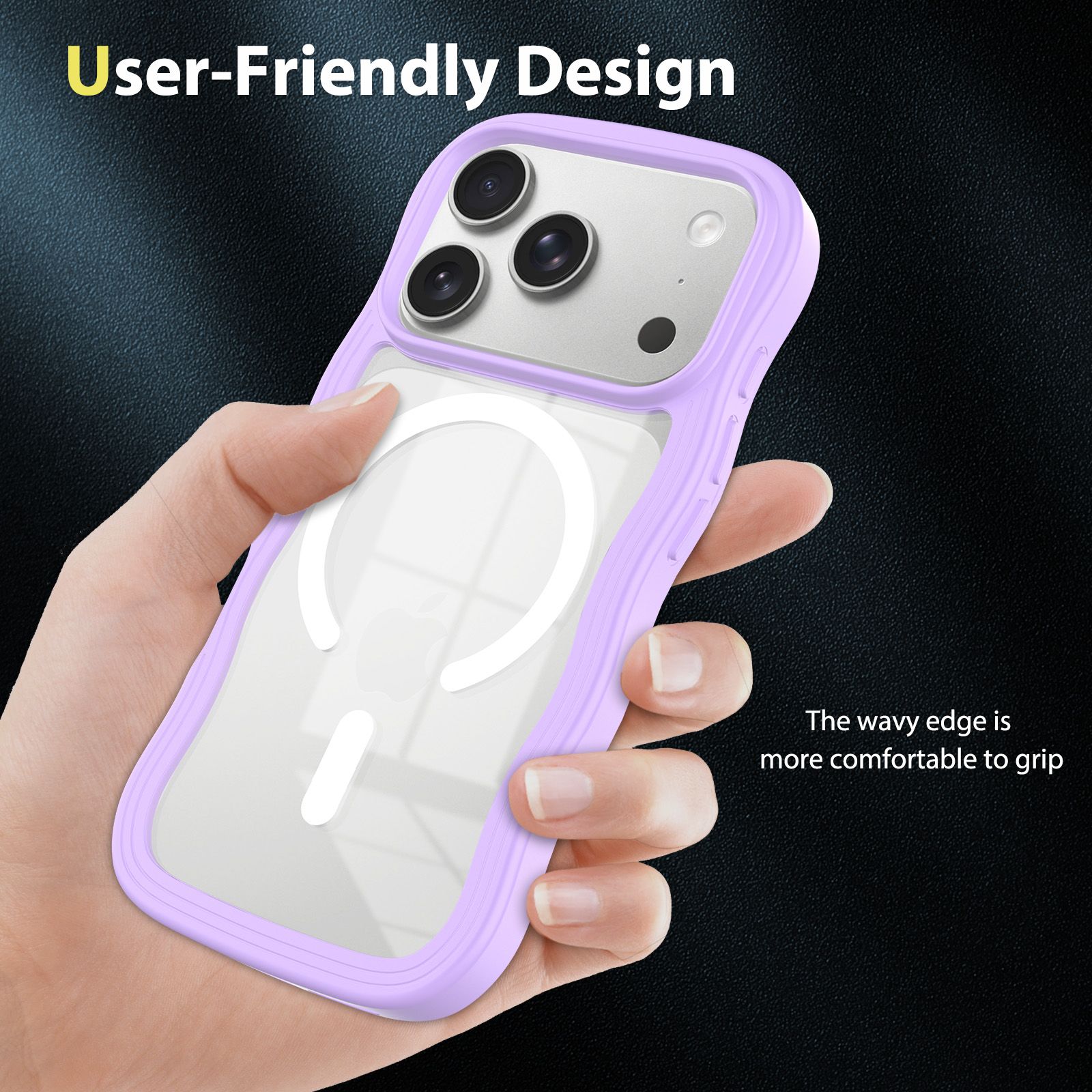 Ripple Clear Magsafe Case — 86