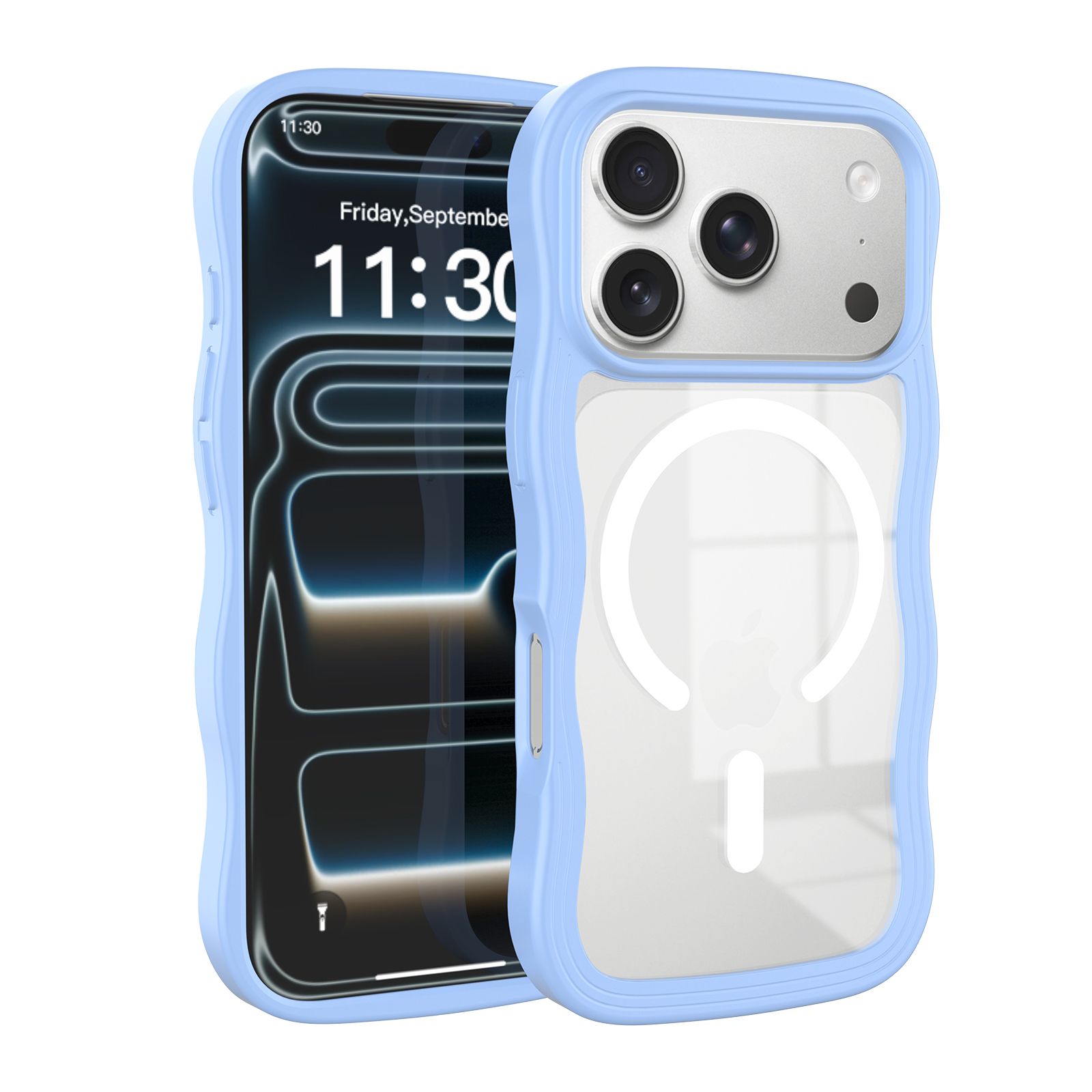 Ripple Clear Magsafe Case — 87