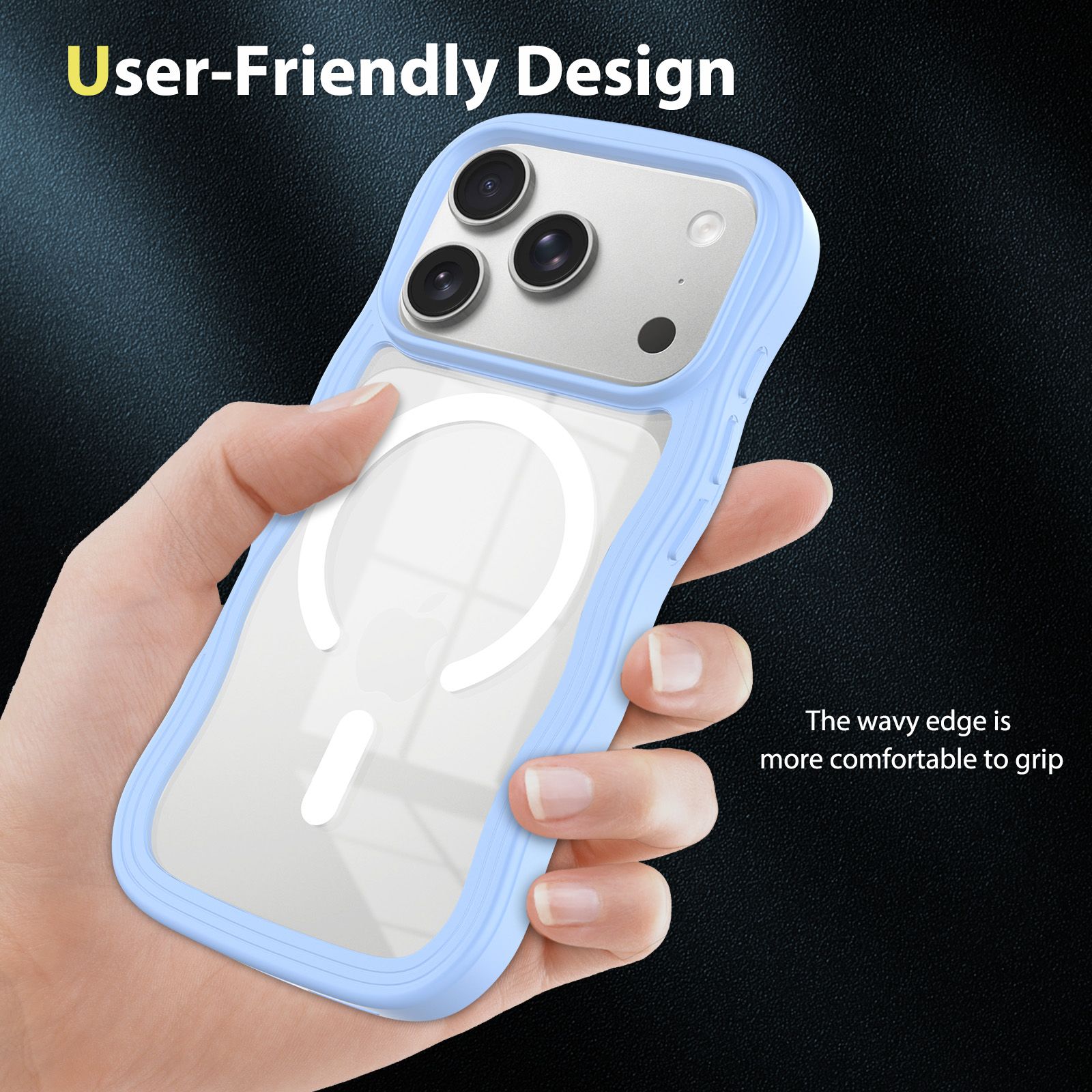 Ripple Clear Magsafe Case — 92