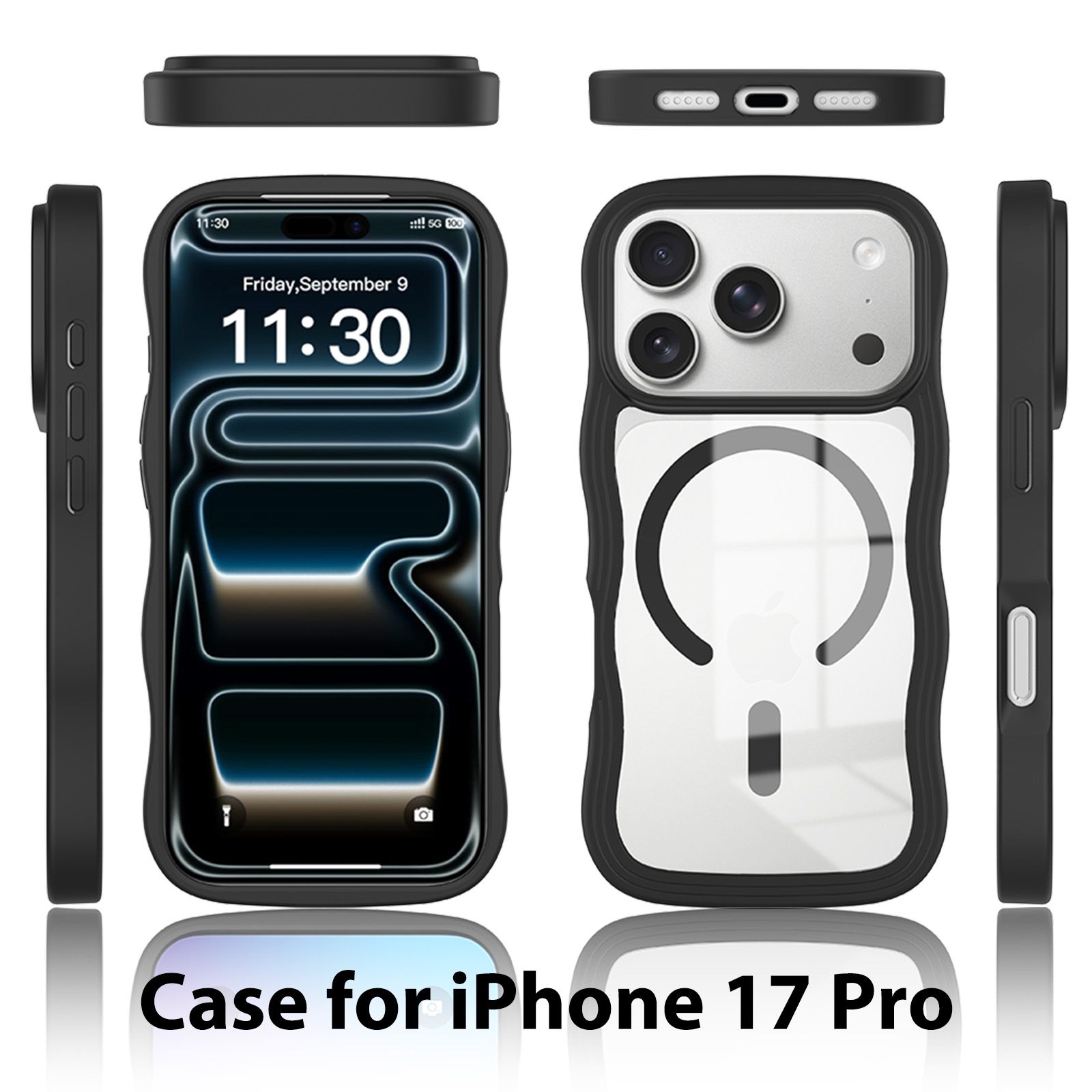 Ripple Clear Magsafe Case — 74