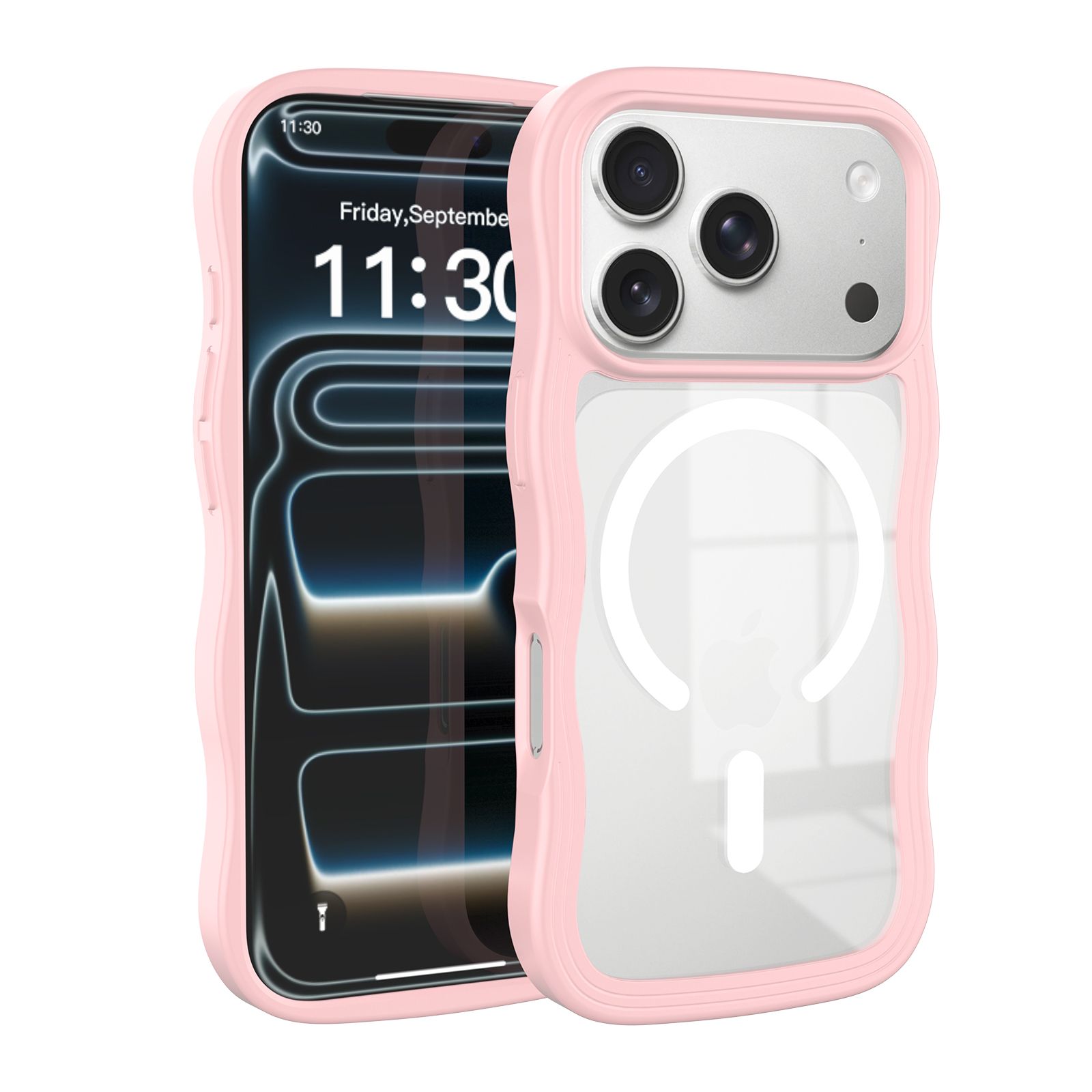 Ripple Clear Magsafe Case — 93