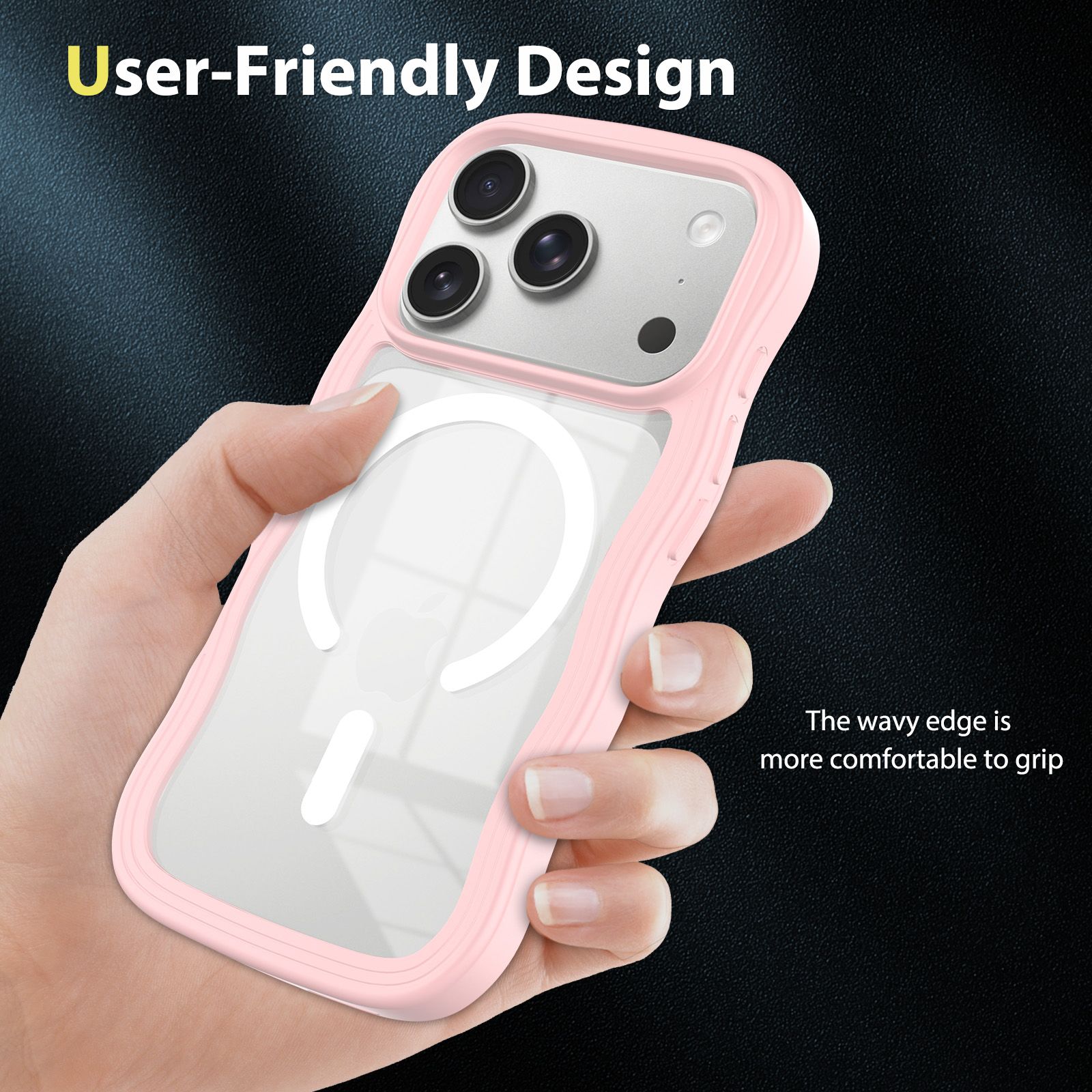 Ripple Clear Magsafe Case — 98