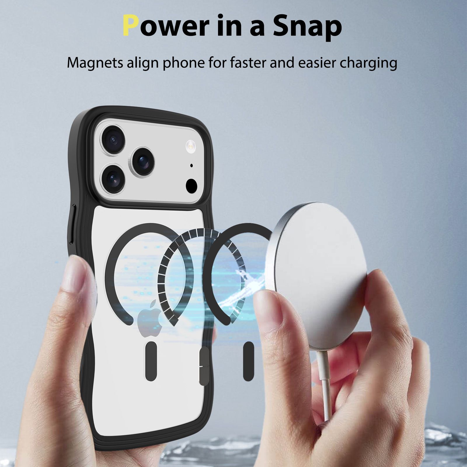 Ripple Clear Magsafe Case — 103