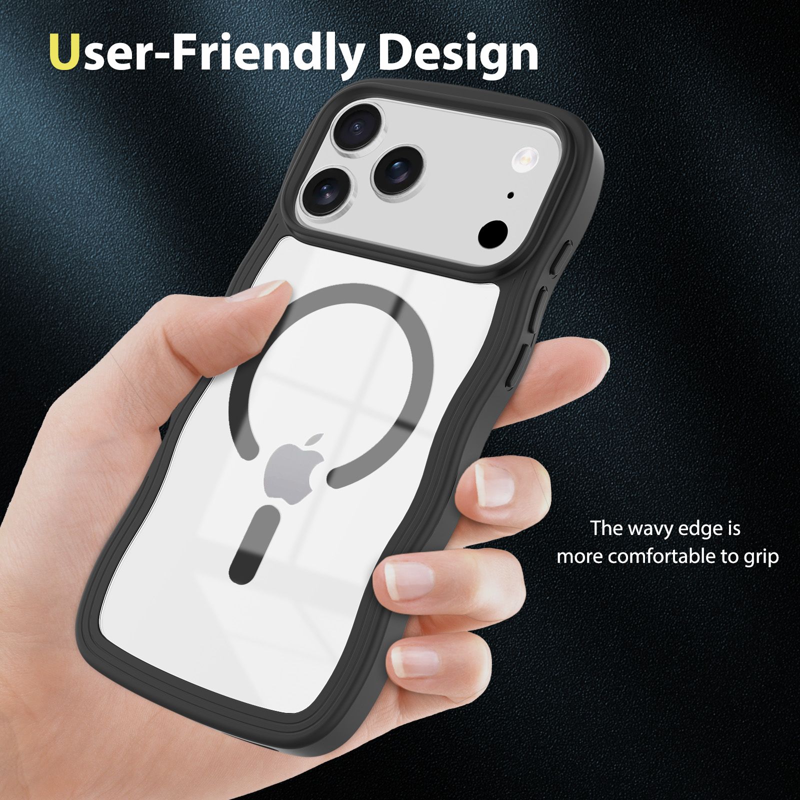 Ripple Clear Magsafe Case — 104